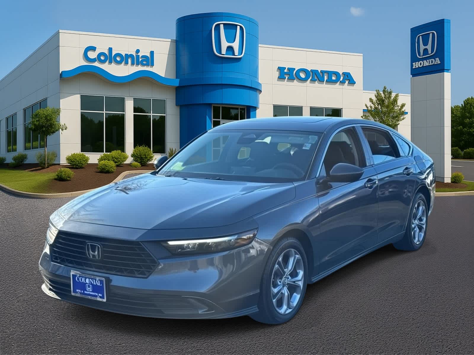 Meteorite Gray Metallic 2024 Honda Accord Sedan Front-Wheel Drive Continuously Variable Transmission