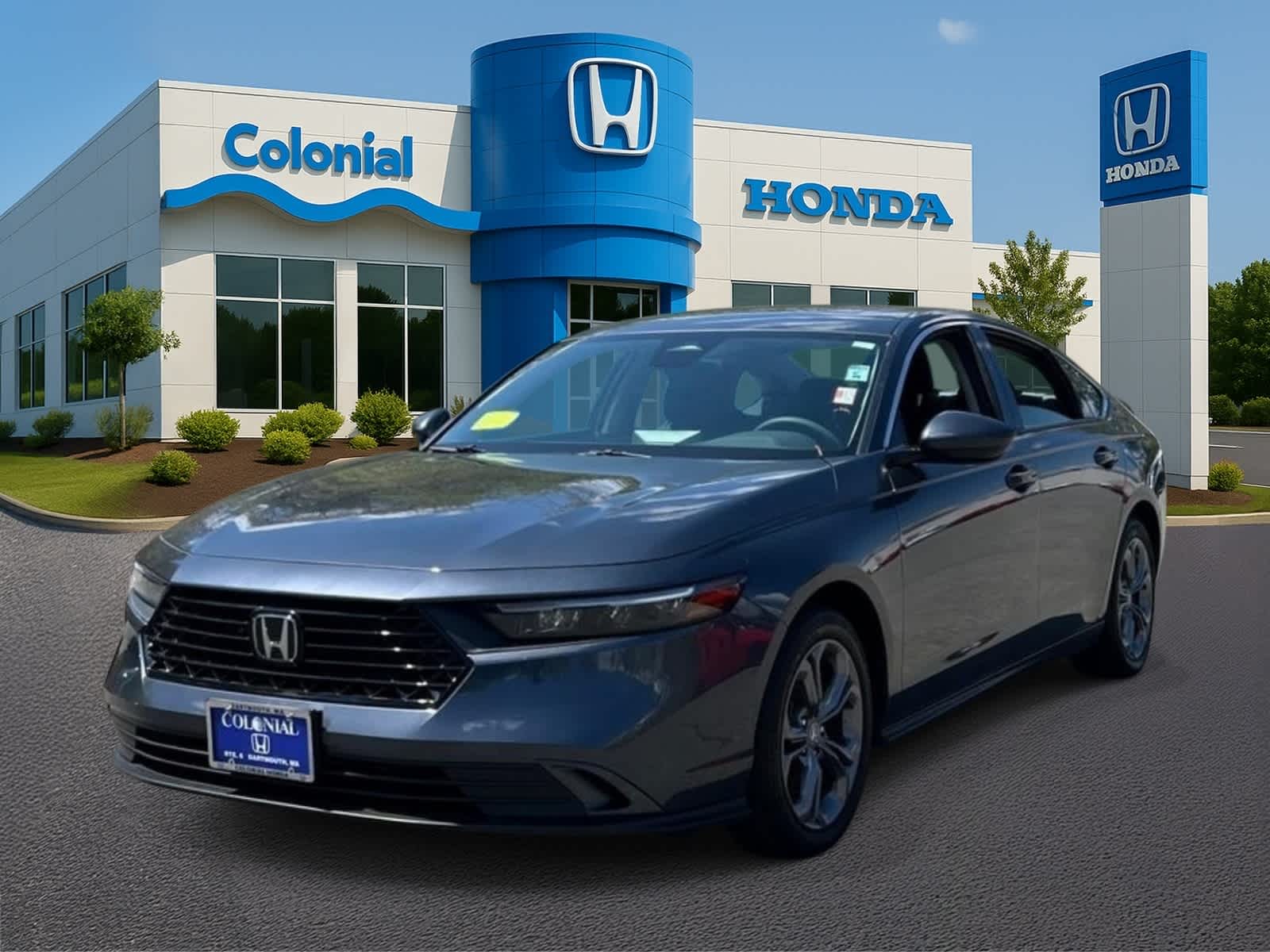 Meteorite Gray Metallic 2024 Honda Accord Sedan Front-Wheel Drive Continuously Variable Transmission