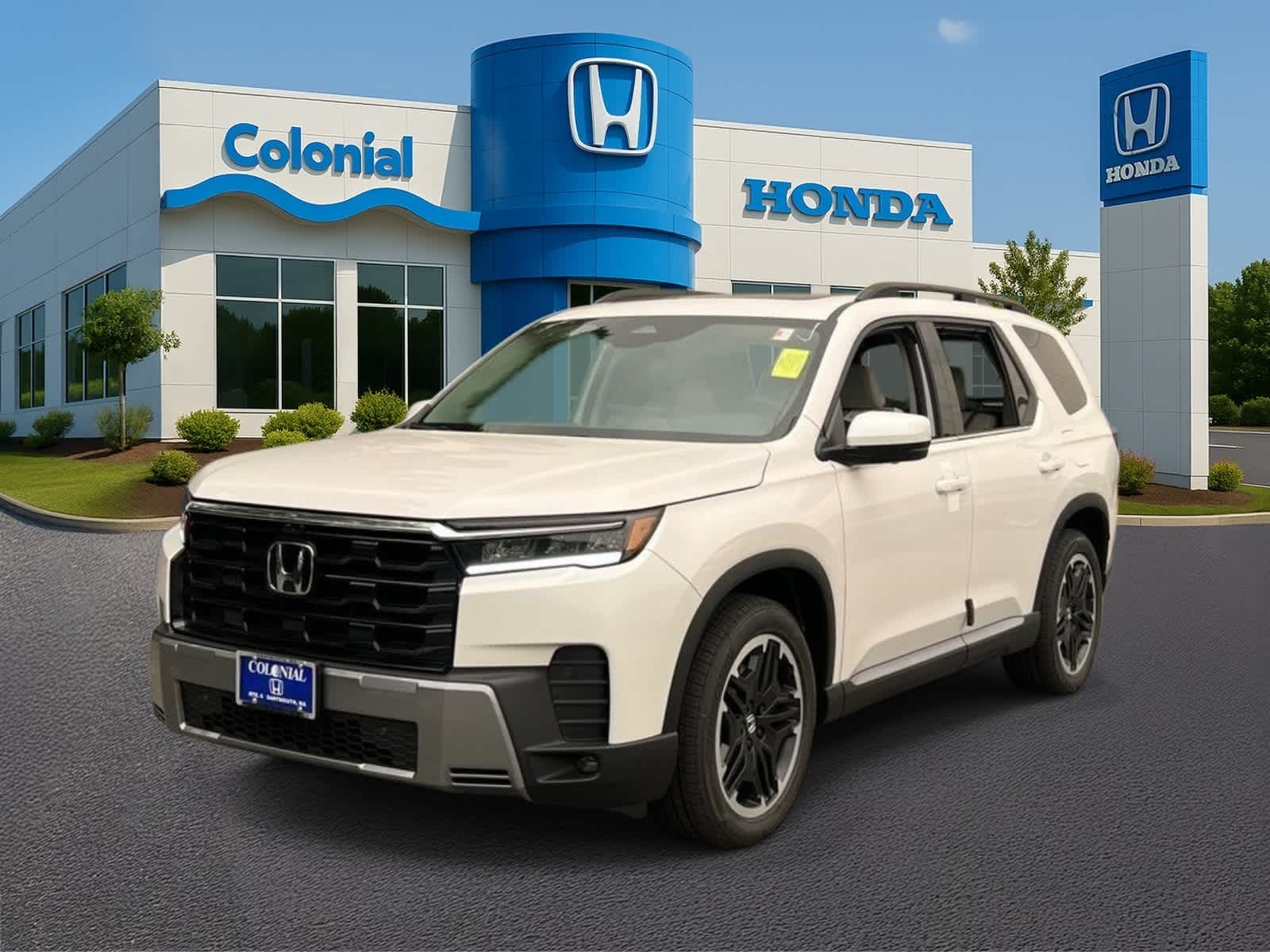 Platinum White Pearl 2026 Honda Pilot SUV / Crossover All-Wheel Drive Automatic