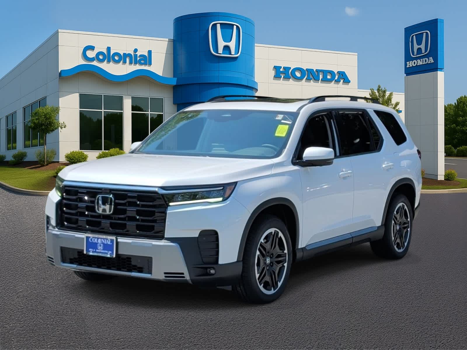 Platinum White Pearl 2026 Honda Pilot SUV / Crossover All-Wheel Drive Automatic