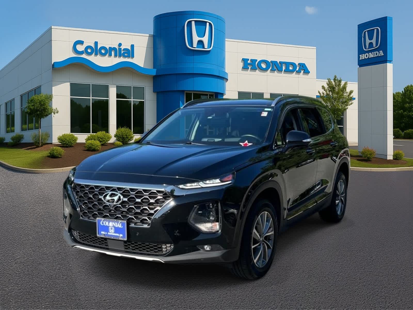 Twilight Black 2020 Hyundai Santa Fe SUV / Crossover All-Wheel Drive 8-Speed Automatic