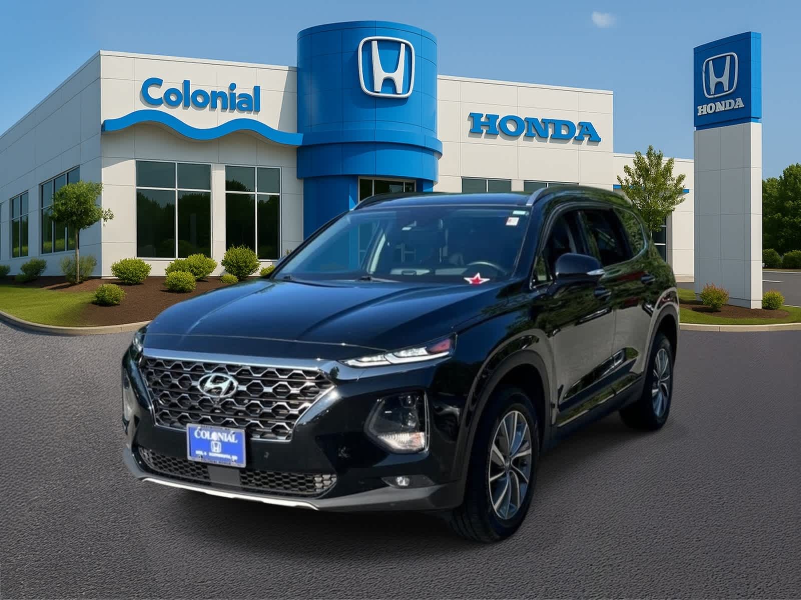 Twilight Black 2020 Hyundai Santa Fe SUV / Crossover All-Wheel Drive 8-Speed Automatic