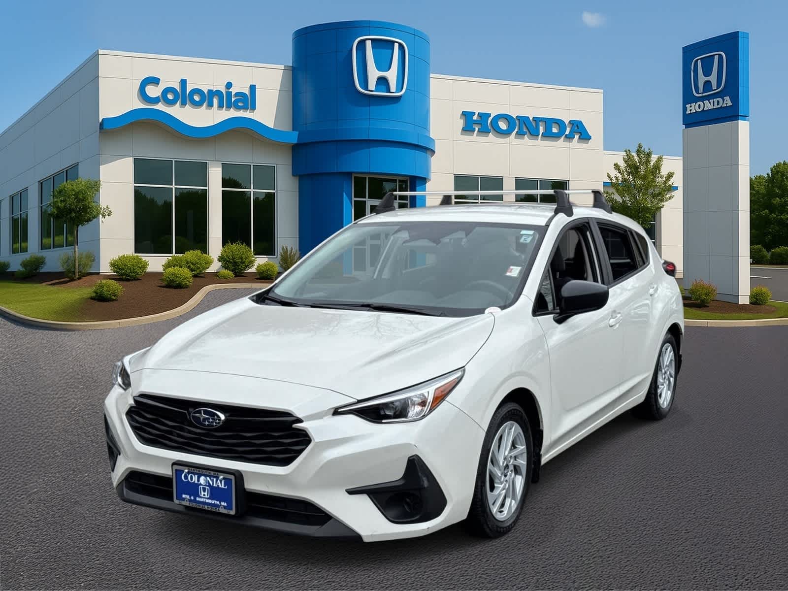 Crystal White Pearl 2024 Subaru Impreza Sedan Continuously Variable Transmission