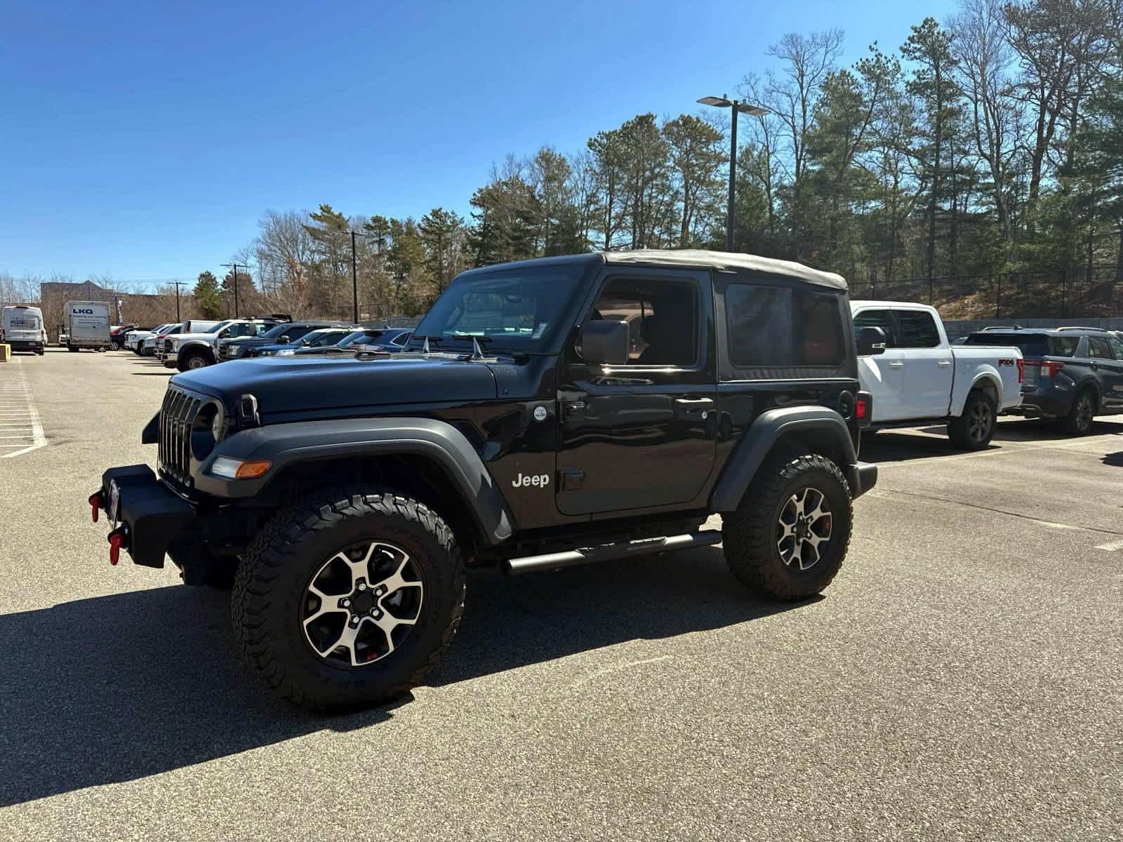 Black Clearcoat 2020 Jeep Wrangler Sport S 4WD SUV / Crossover Four-Wheel Drive 8-Speed Automatic