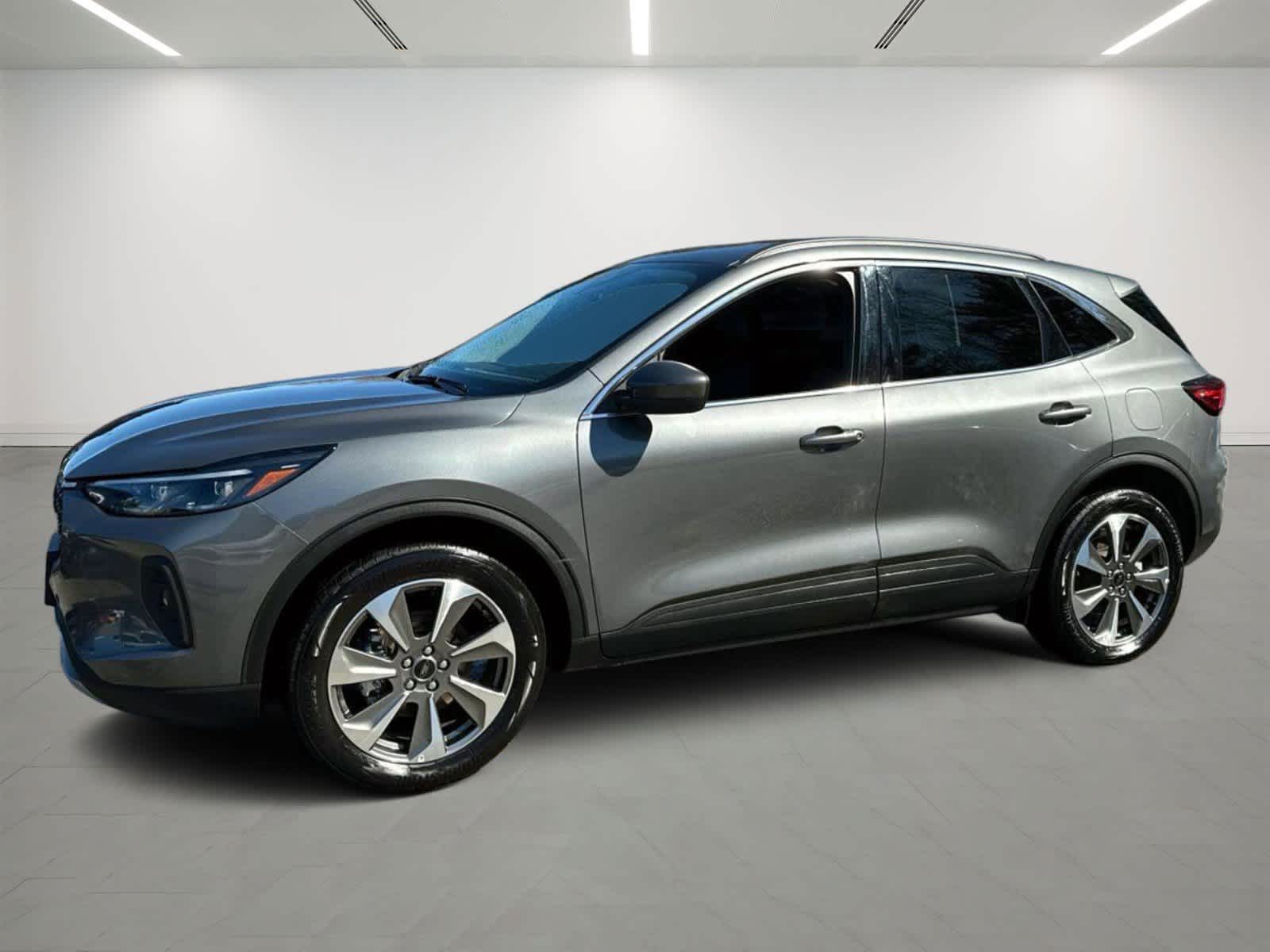 Carbonized Gray Metallic 2025 Ford Escape Platinum AWD SUV / Crossover All-Wheel Drive Continuously Variable Transmission