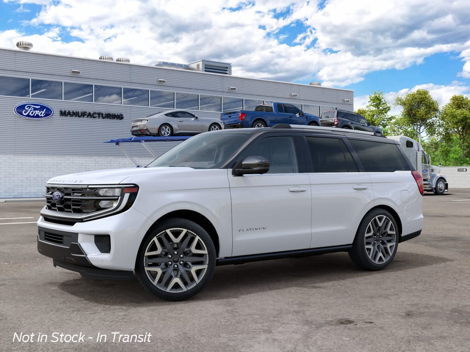 Star White Metallic Tri-Coat 2027 Ford Expedition SUV / Crossover Four-Wheel Drive Automatic