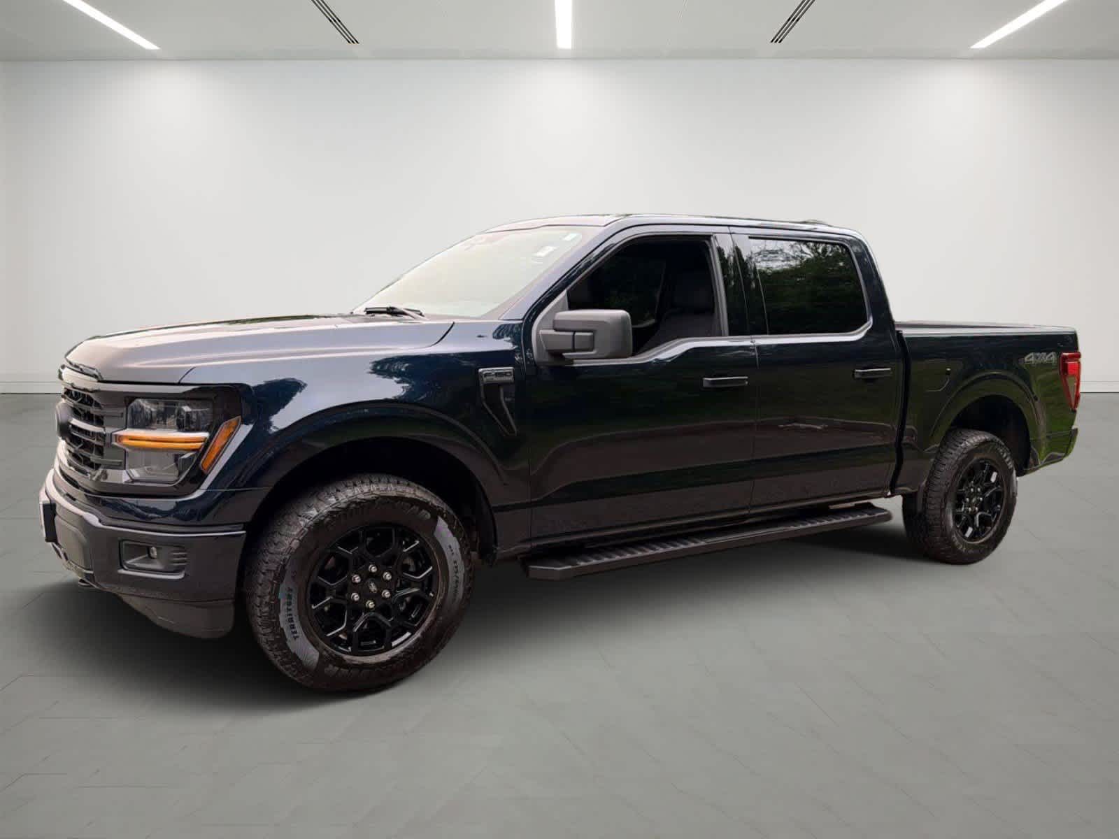 Antimatter Blue Metallic 2025 Ford F-150 Pickup Truck Four-Wheel Drive Automatic