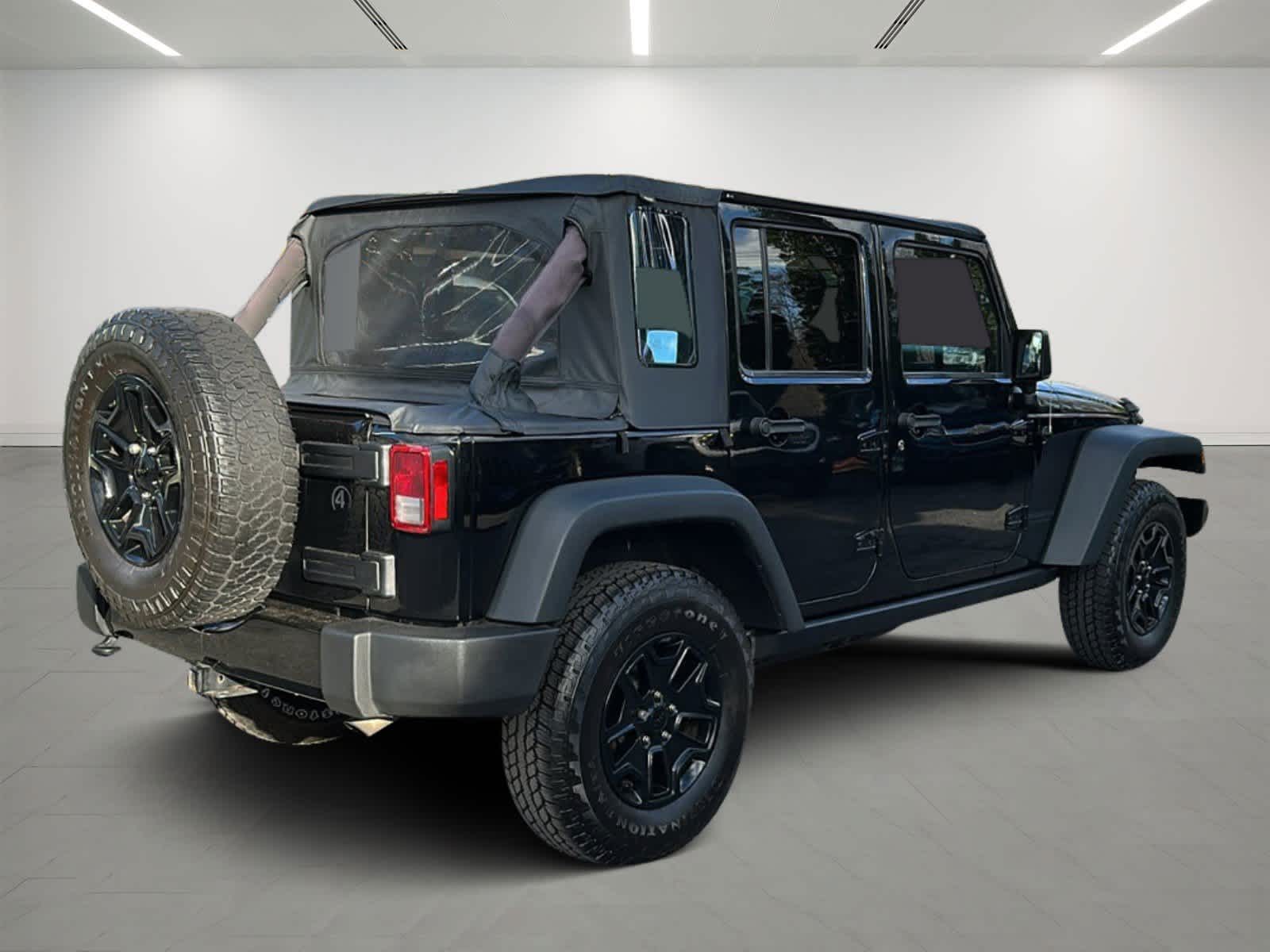 2016 Jeep Wrangler Unlimited Willys Wheeler 4