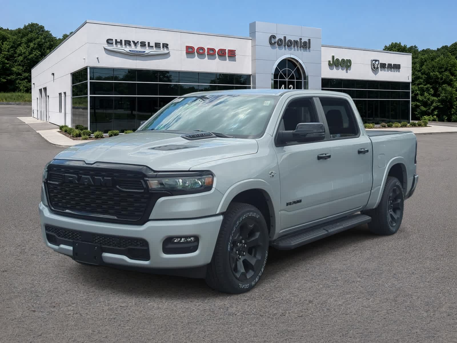 Silver Zynith 2026 RAM 1500 Pickup Truck Four-Wheel Drive 8-Speed Automatic