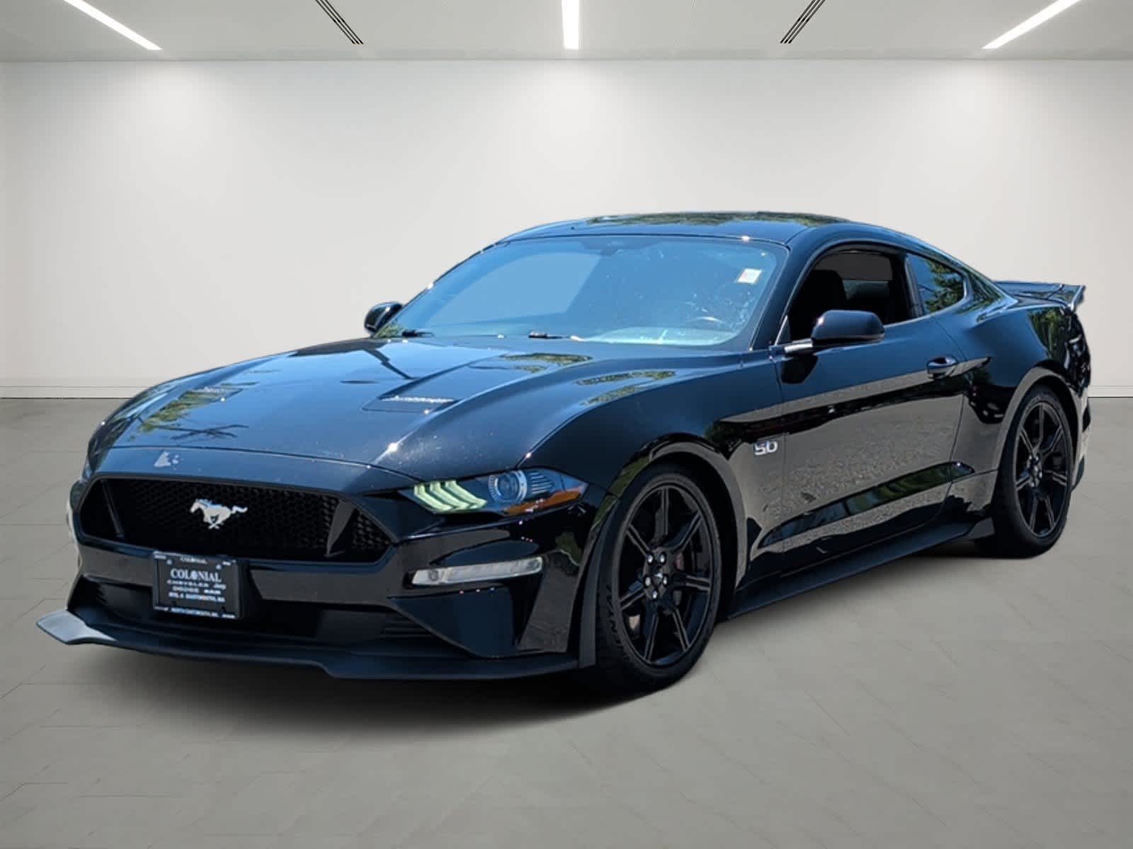 Shadow Black 2020 Ford Mustang Coupe Rear-Wheel Drive 6-Speed Manual