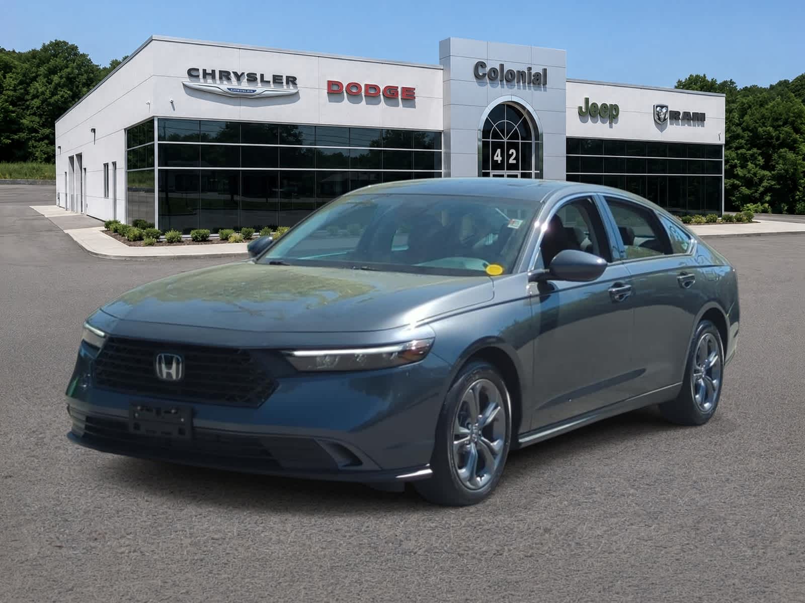 Meteorite Gray Metallic 2024 Honda Accord Sedan Front-Wheel Drive Continuously Variable Transmission