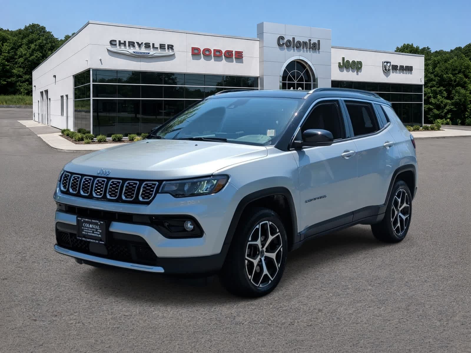 Silver Zynith Metallic Clearcoat 2025 Jeep Compass SUV / Crossover Four-Wheel Drive 8-Speed Automatic