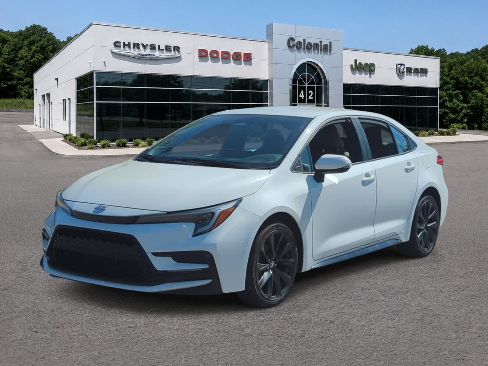 Ice Cap 2024 Toyota Corolla Sedan Front-Wheel Drive Continuously Variable Transmission