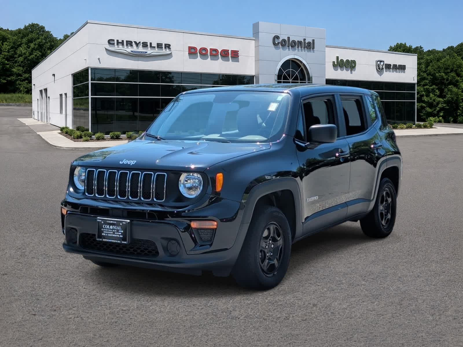 Black Clear Coat 2019 Jeep Renegade SUV / Crossover Four-Wheel Drive 9-Speed Automatic