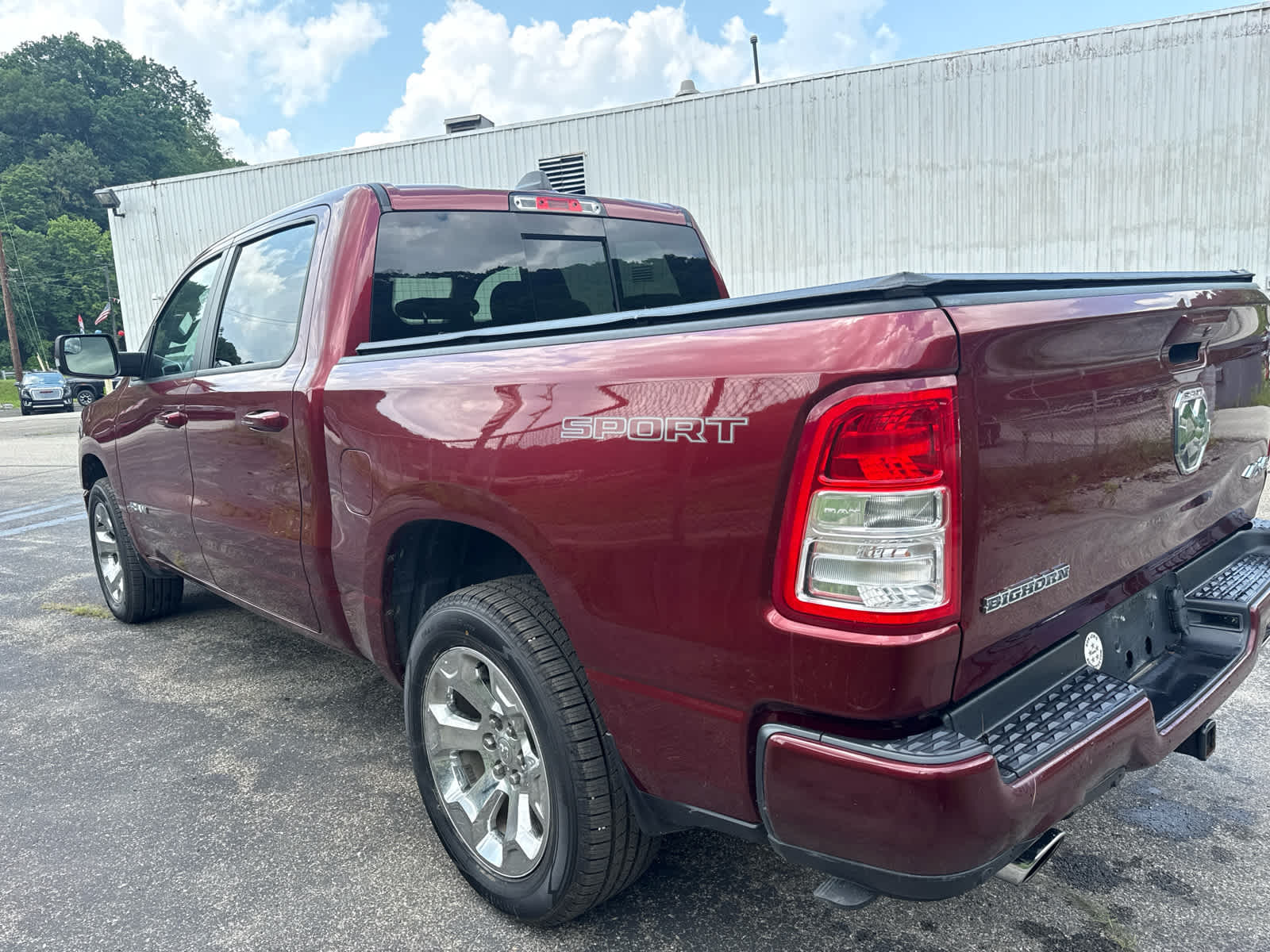 2021 Ram 1500 Big Horn Delmonico Red Pearlcoat at Humes CDJR