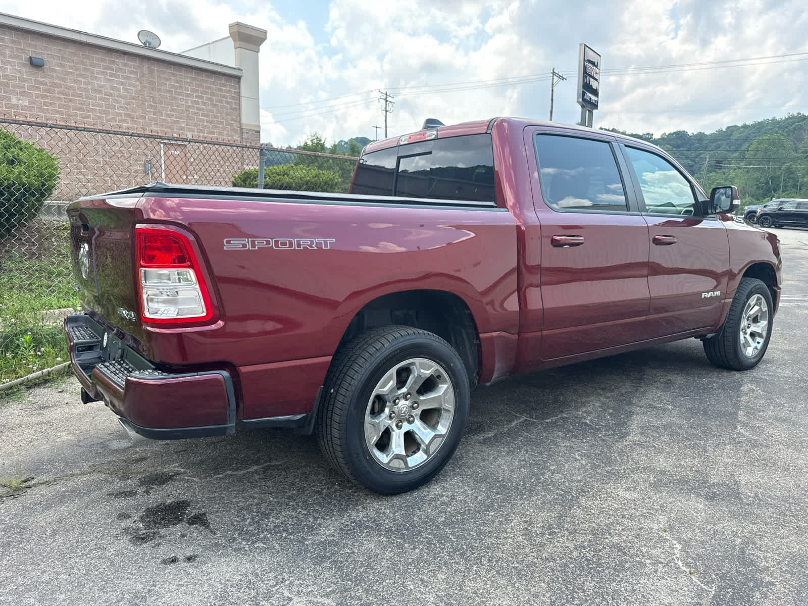 2021 Ram 1500 Big Horn Delmonico Red Pearlcoat at Humes CDJR