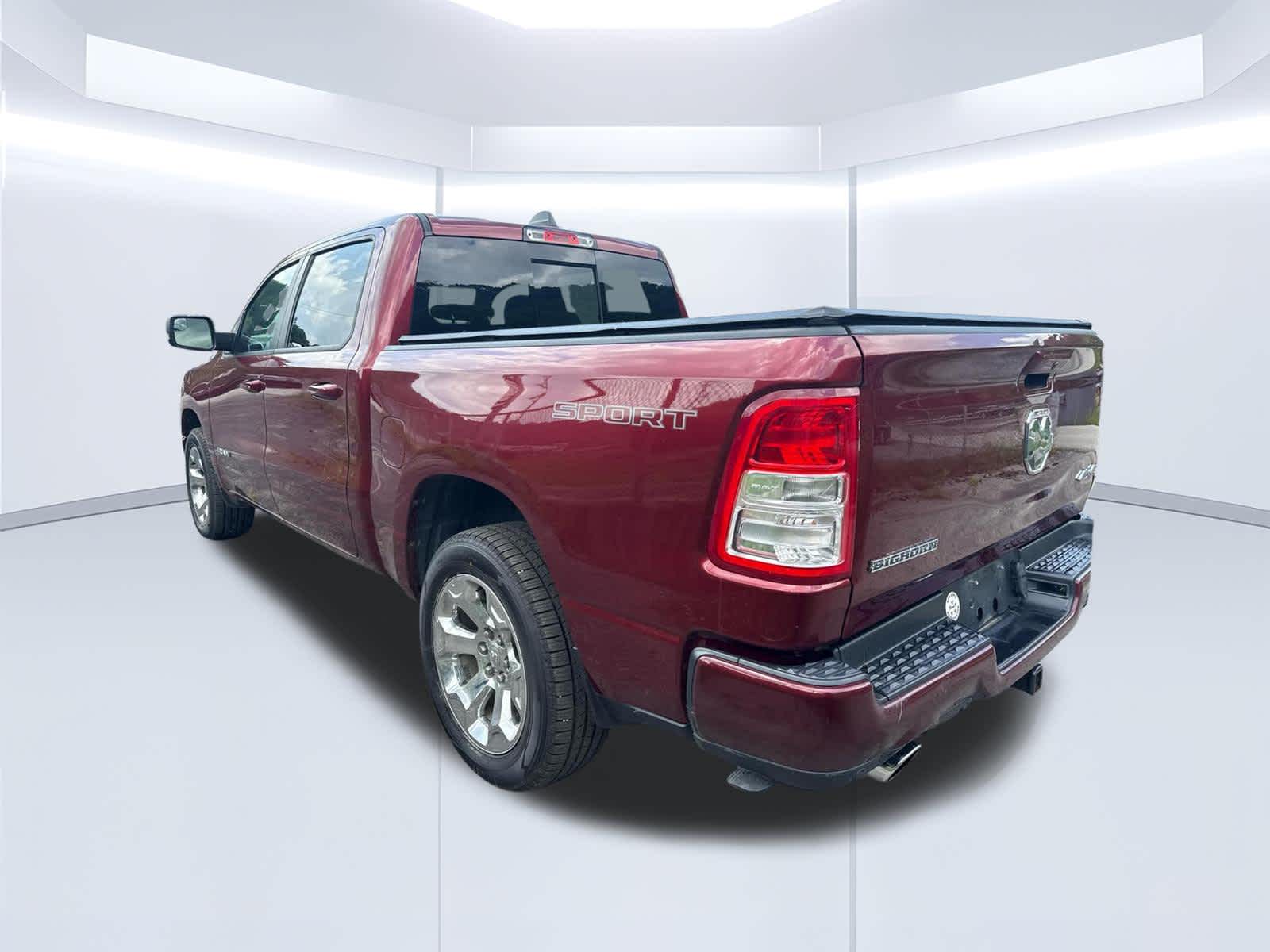2021 Ram 1500 Big Horn Delmonico Red Pearlcoat at Baglier Buick GMC Mazda