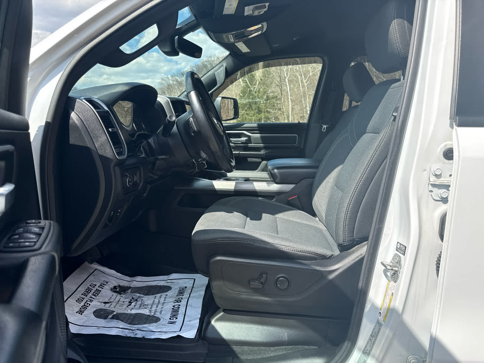 2022 Ram 1500 Big Horn Bright White Clearcoat at Humes CDJR
