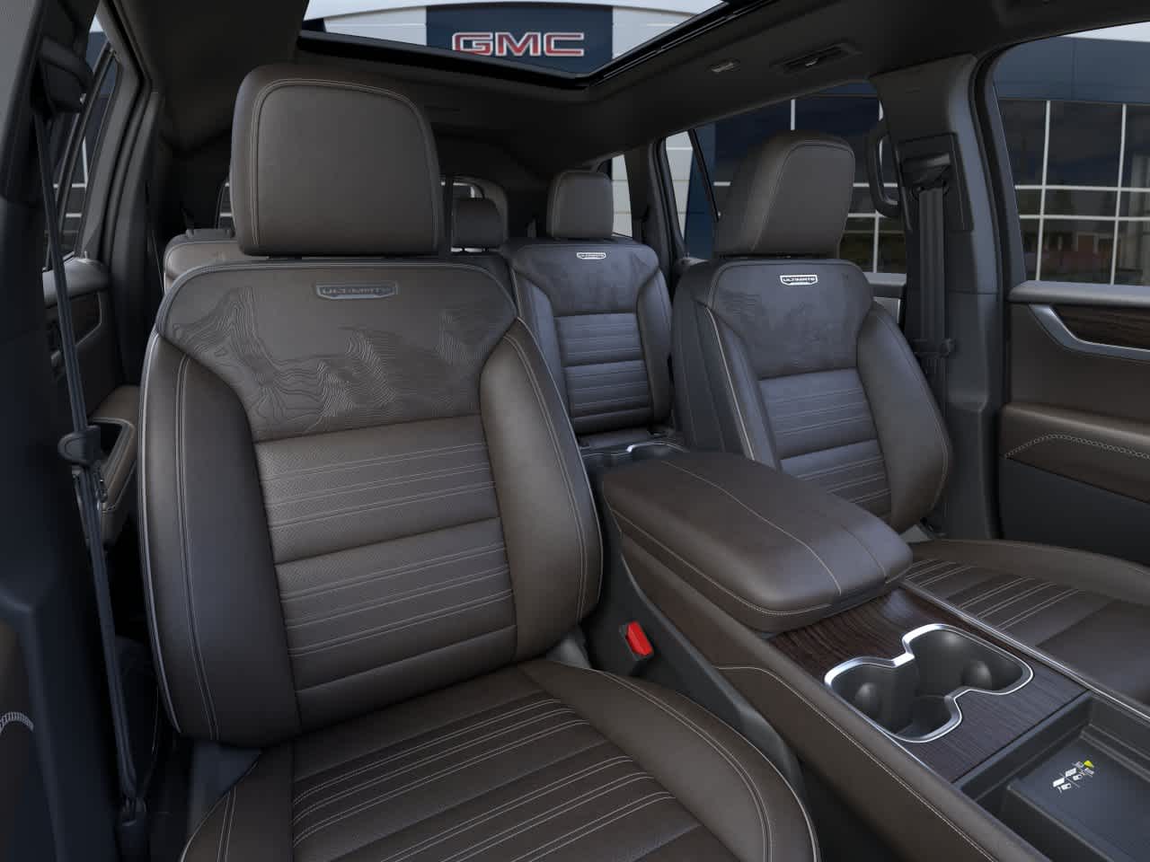 2027 GMC Acadia AWD Denali Ultimate Glacier White Tricoat at Joe Ball GMC