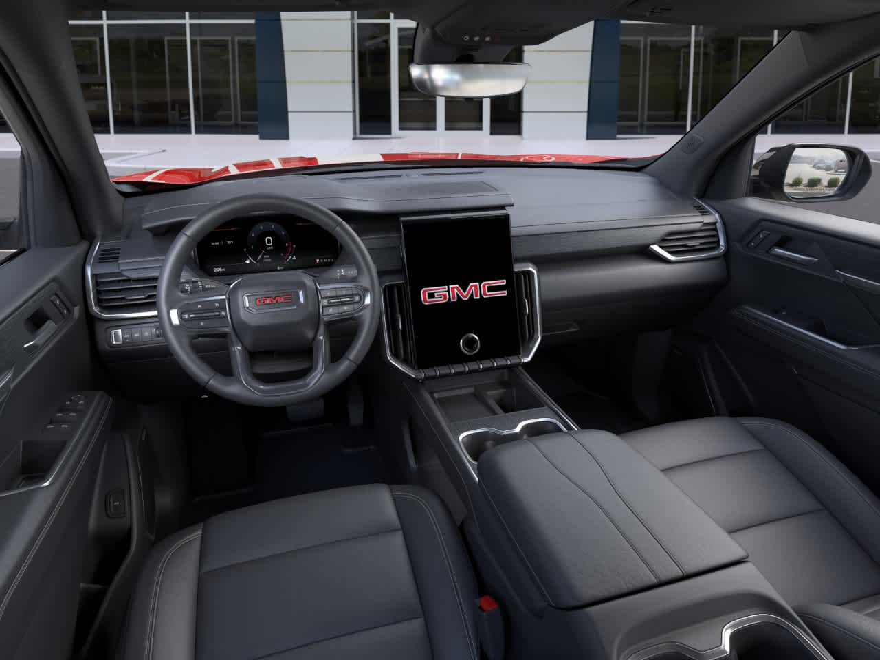 2026 GMC Acadia AWD Elevation Volcanic Red Tintcoat at Joe Ball GMC