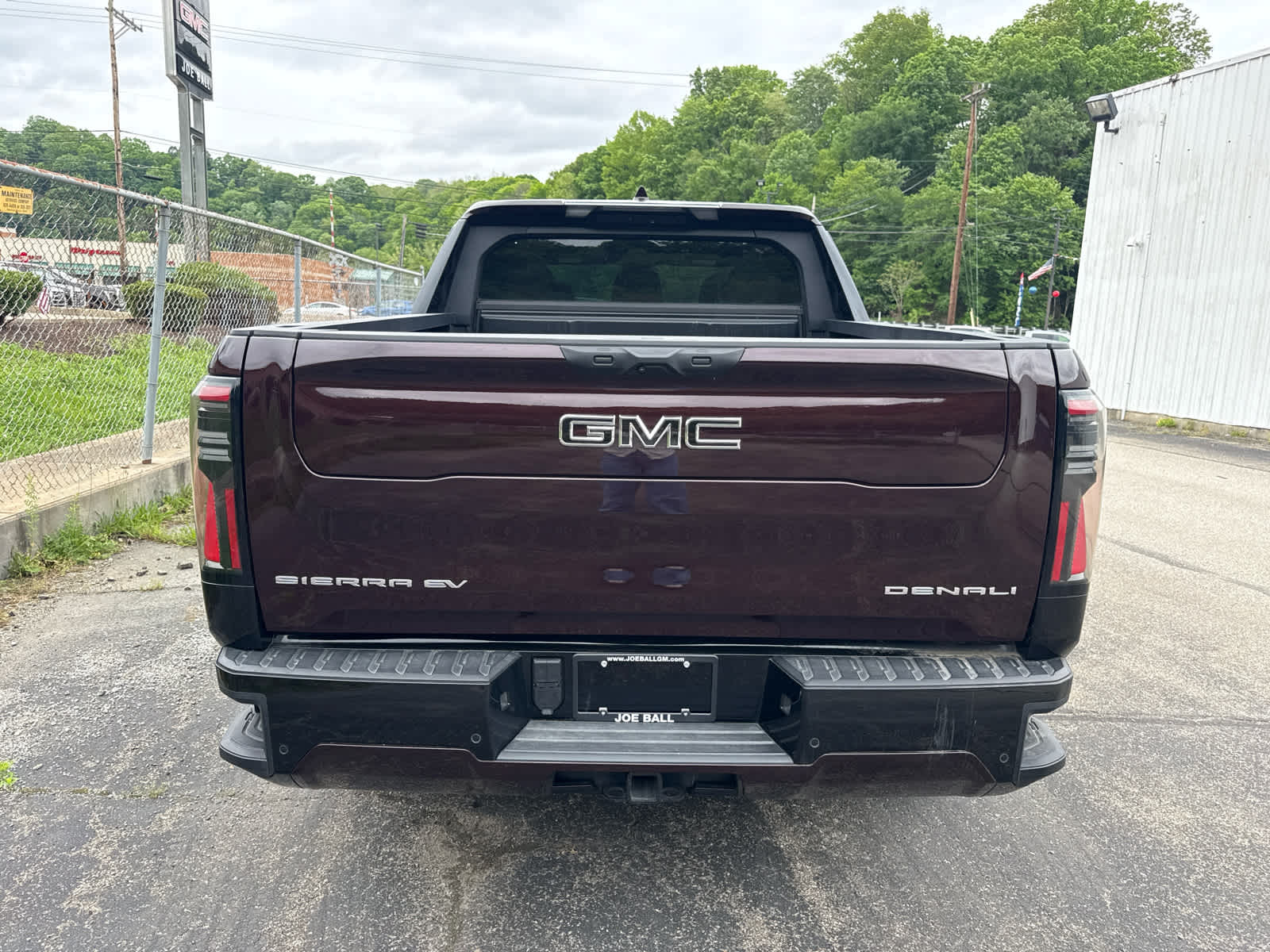2025 GMC Sierra EV Extended Range Denali Dark Ember Tintcoat at Baglier Buick GMC Mazda