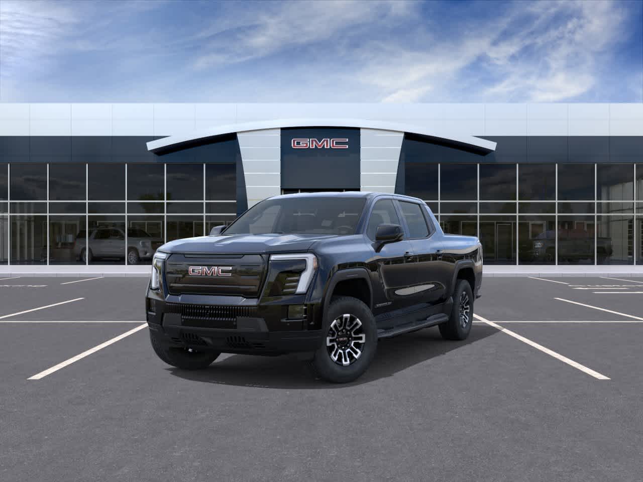 2026 GMC Sierra EV Standard Range Elevation Onyx Black at Baglier Buick GMC Mazda