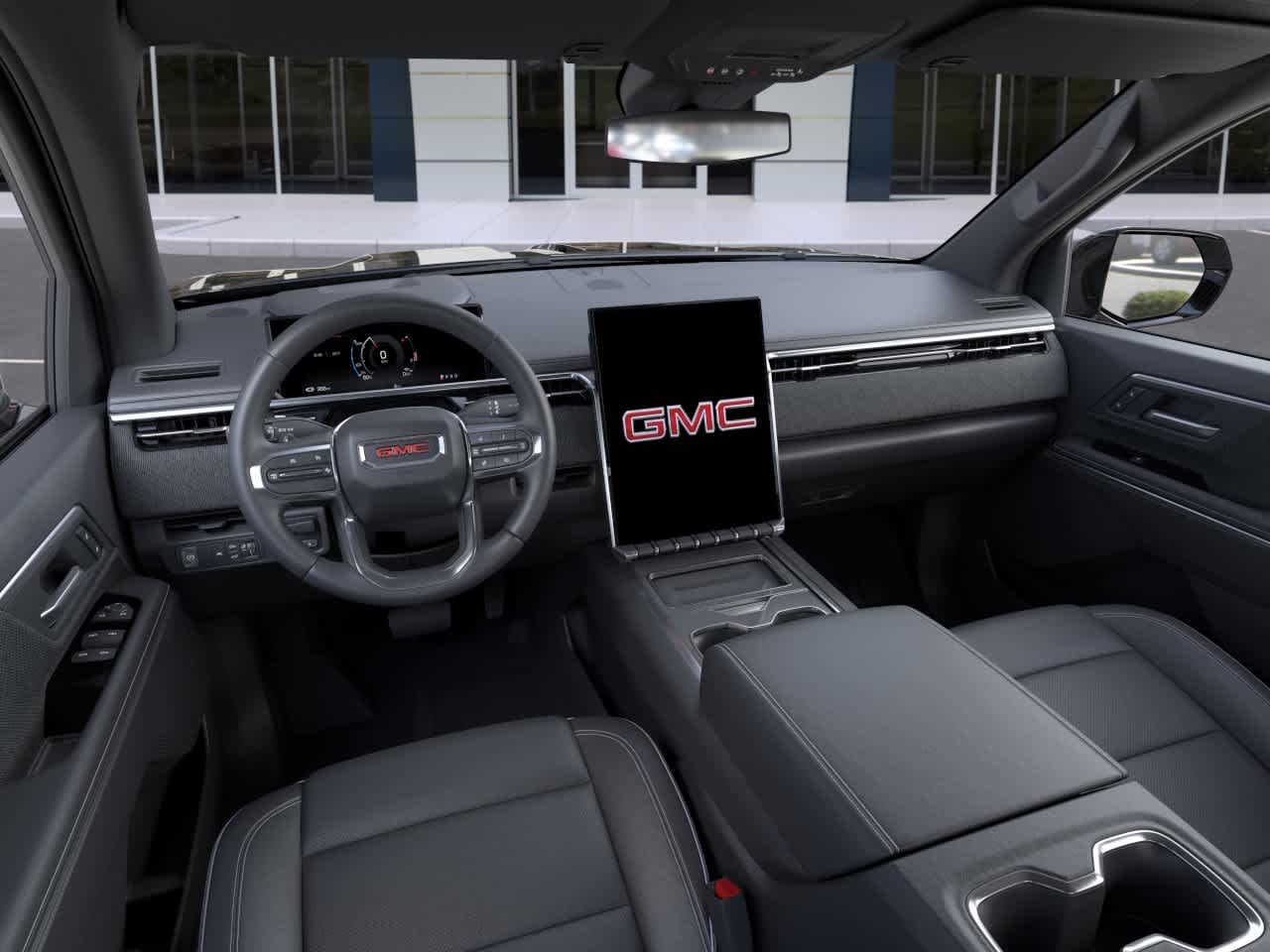 2026 GMC Sierra EV Standard Range Elevation Onyx Black at Baglier Buick GMC Mazda