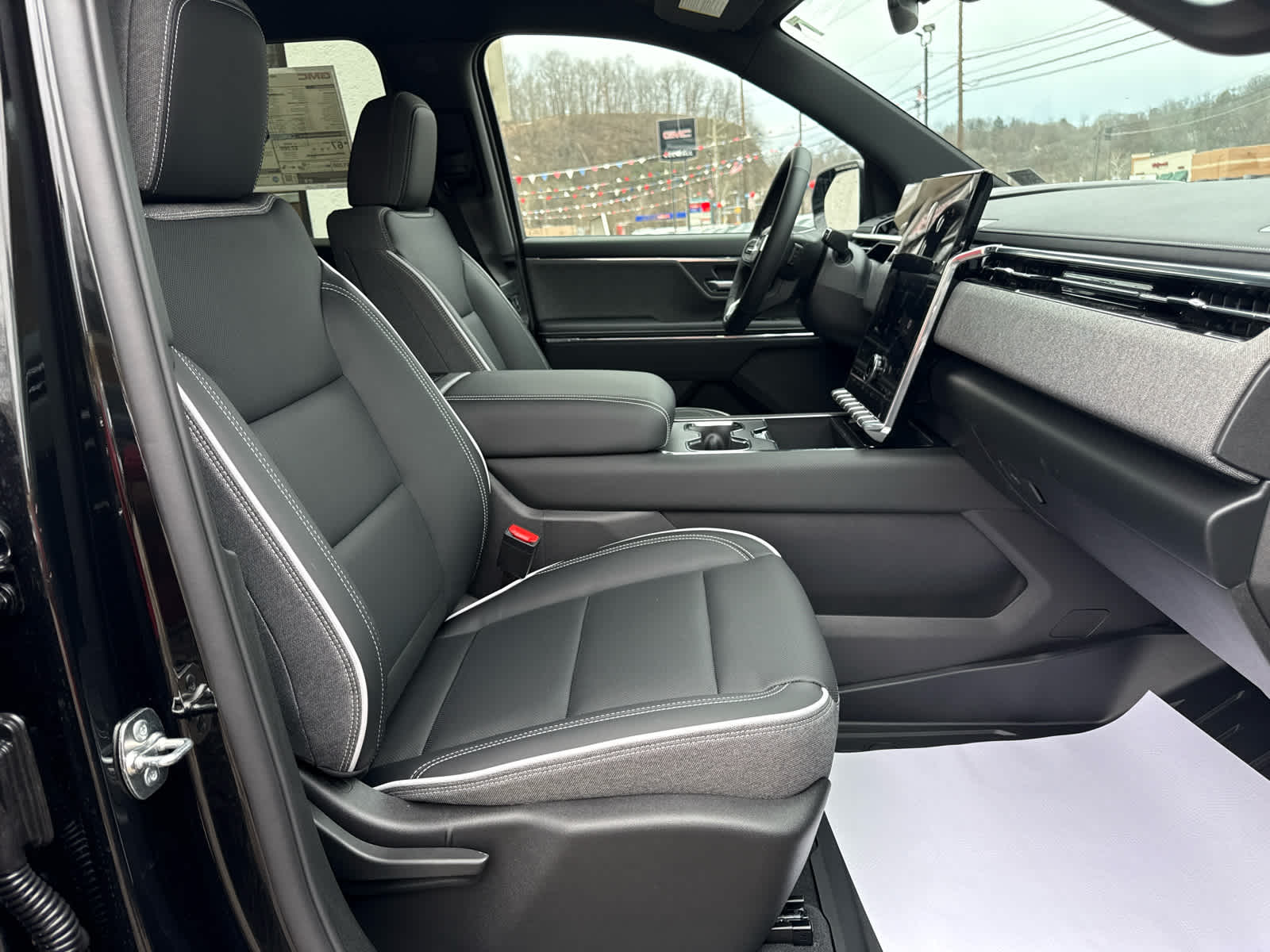 2026 GMC Sierra EV Standard Range Elevation Onyx Black at Baglier Buick GMC Mazda