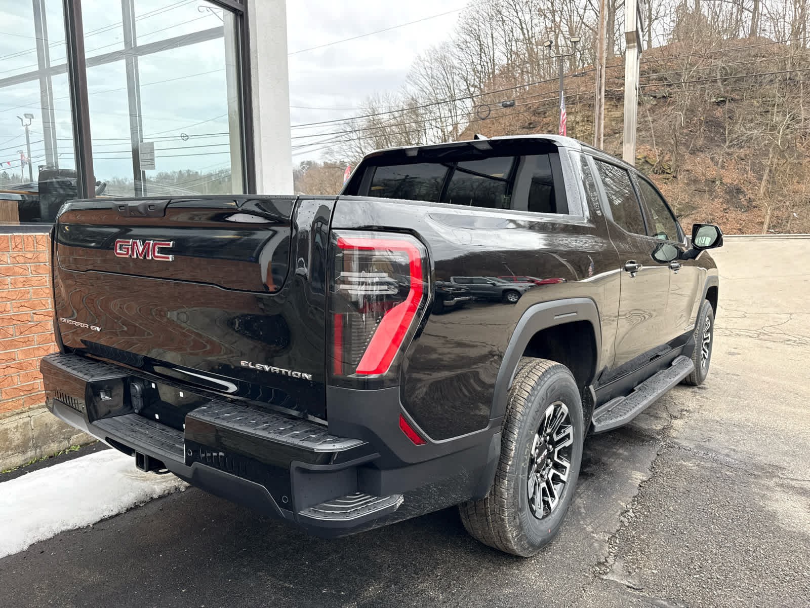 2026 GMC Sierra EV Standard Range Elevation Onyx Black at Baglier Buick GMC Mazda