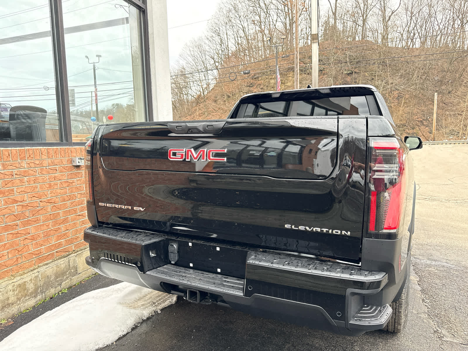 2026 GMC Sierra EV Standard Range Elevation Onyx Black at Baglier Buick GMC Mazda