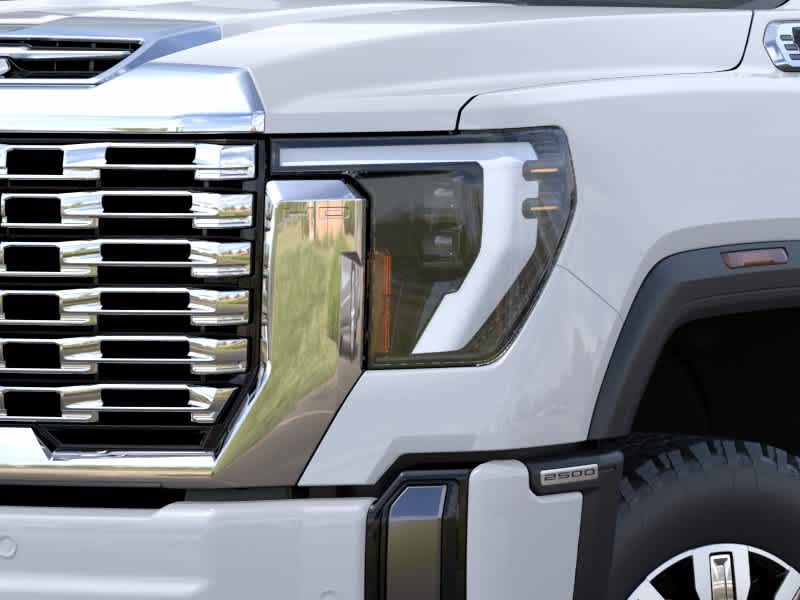 2026 GMC Sierra 2500HD Denali Glacier White Tricoat at Baglier Buick GMC Mazda