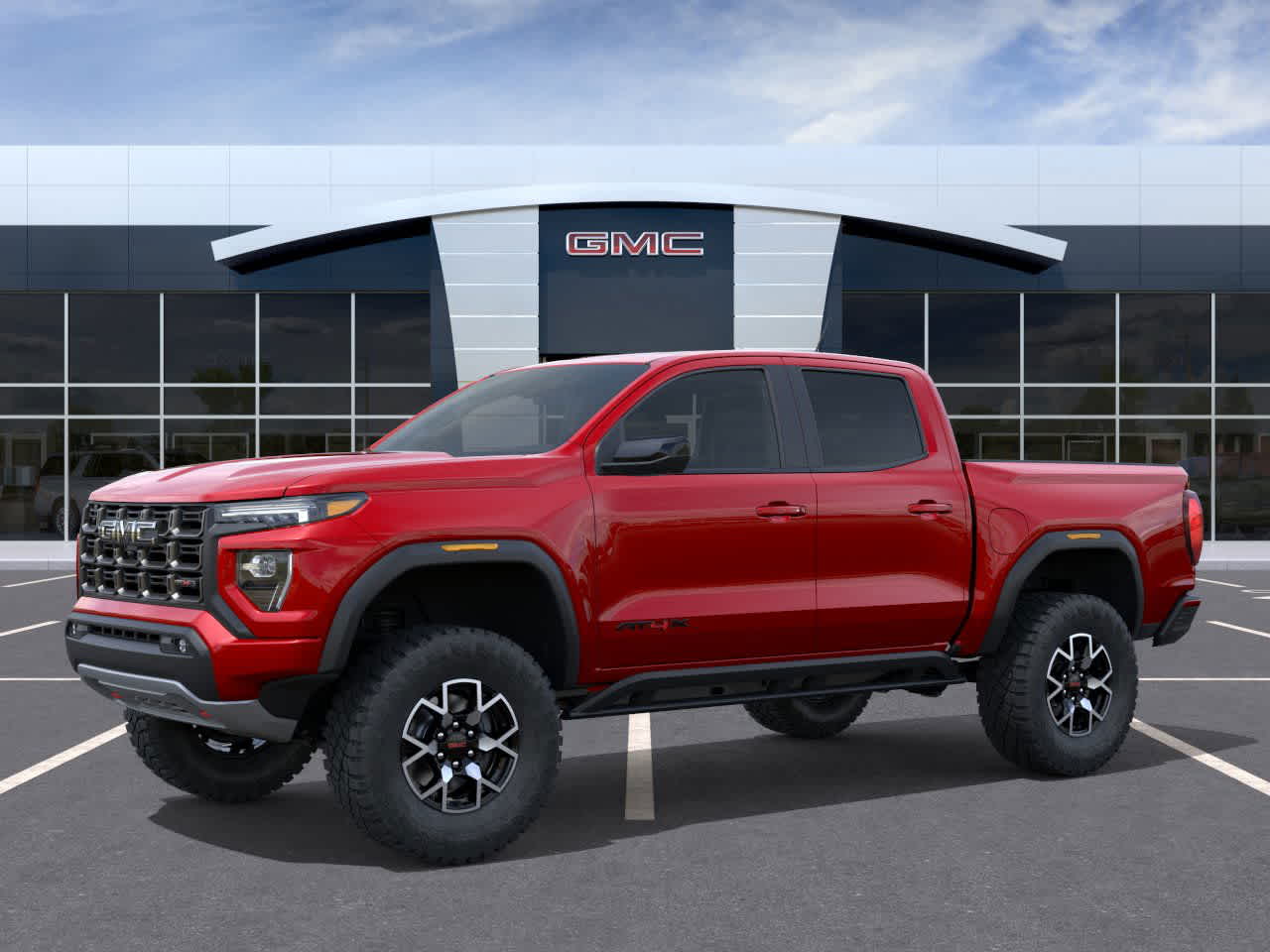 2026 GMC Canyon 4WD AT4X Volcanic Red Tintcoat at Rick Weaver GMC