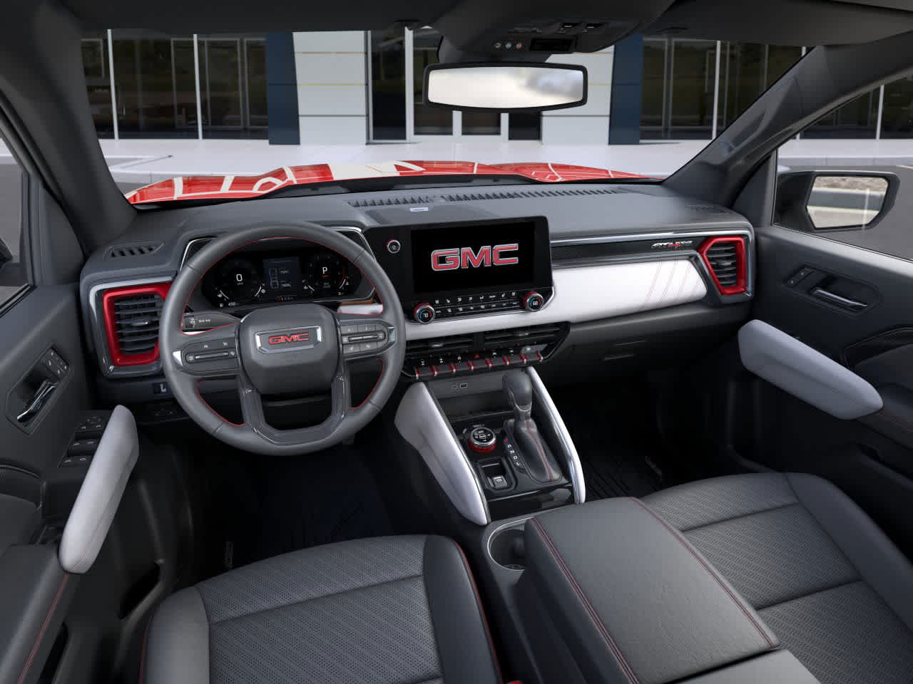 2026 GMC Canyon 4WD AT4X Volcanic Red Tintcoat at Rick Weaver GMC