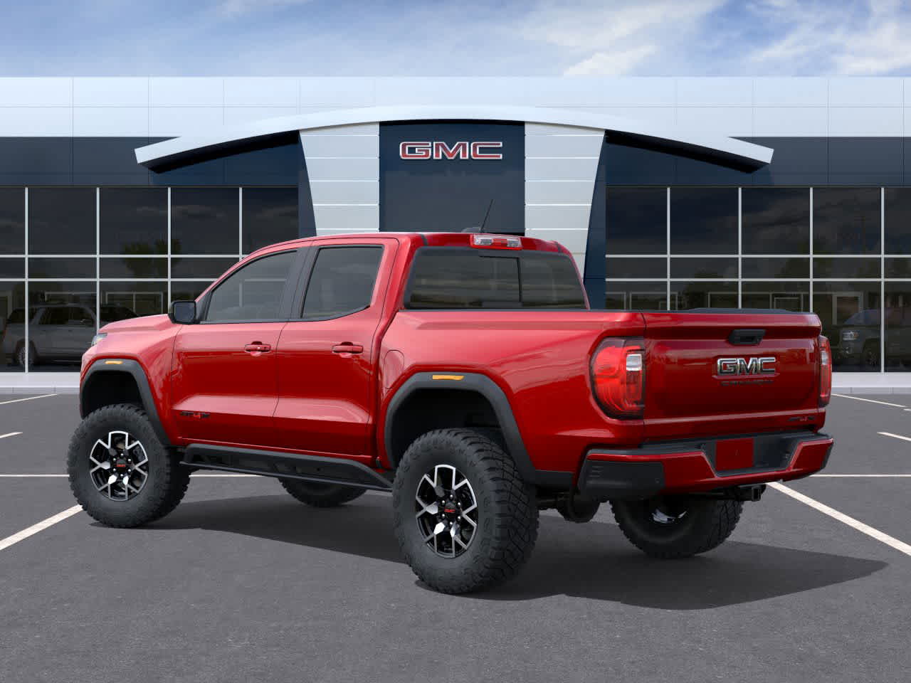 2026 GMC Canyon 4WD AT4X Volcanic Red Tintcoat at Rick Weaver GMC