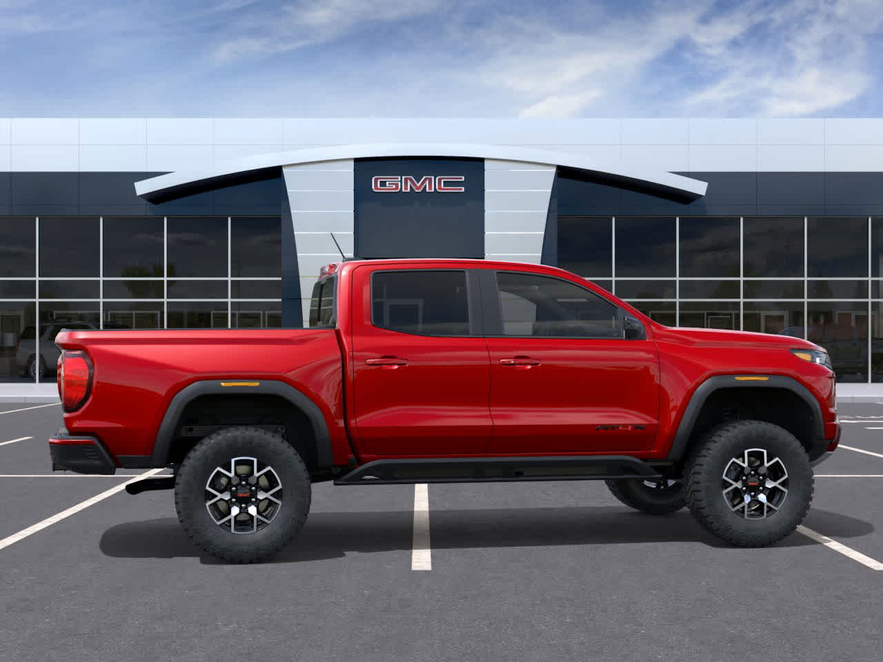 2026 GMC Canyon 4WD AT4X Volcanic Red Tintcoat at Rick Weaver GMC