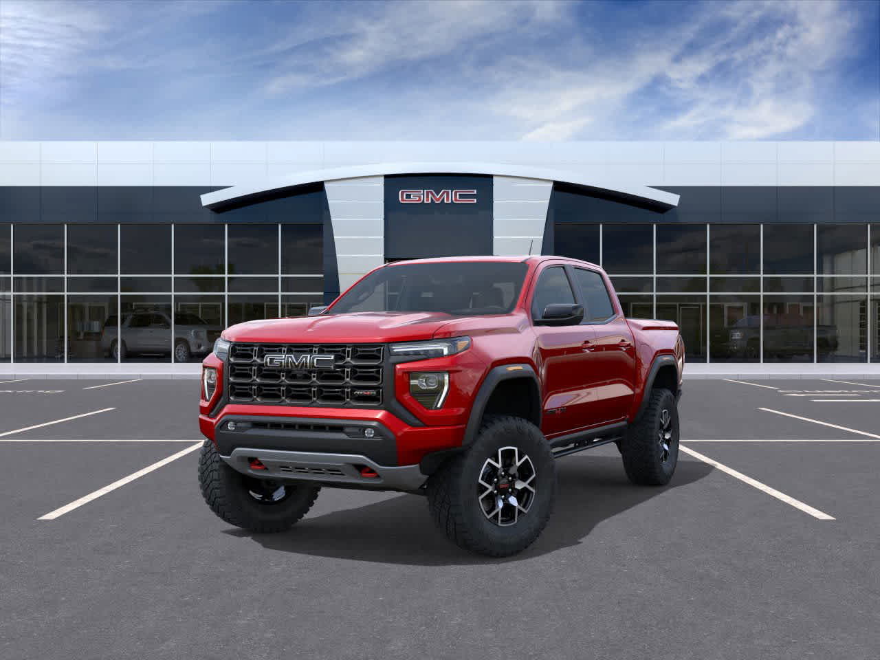 2026 GMC Canyon 4WD AT4X Volcanic Red Tintcoat at Rick Weaver GMC