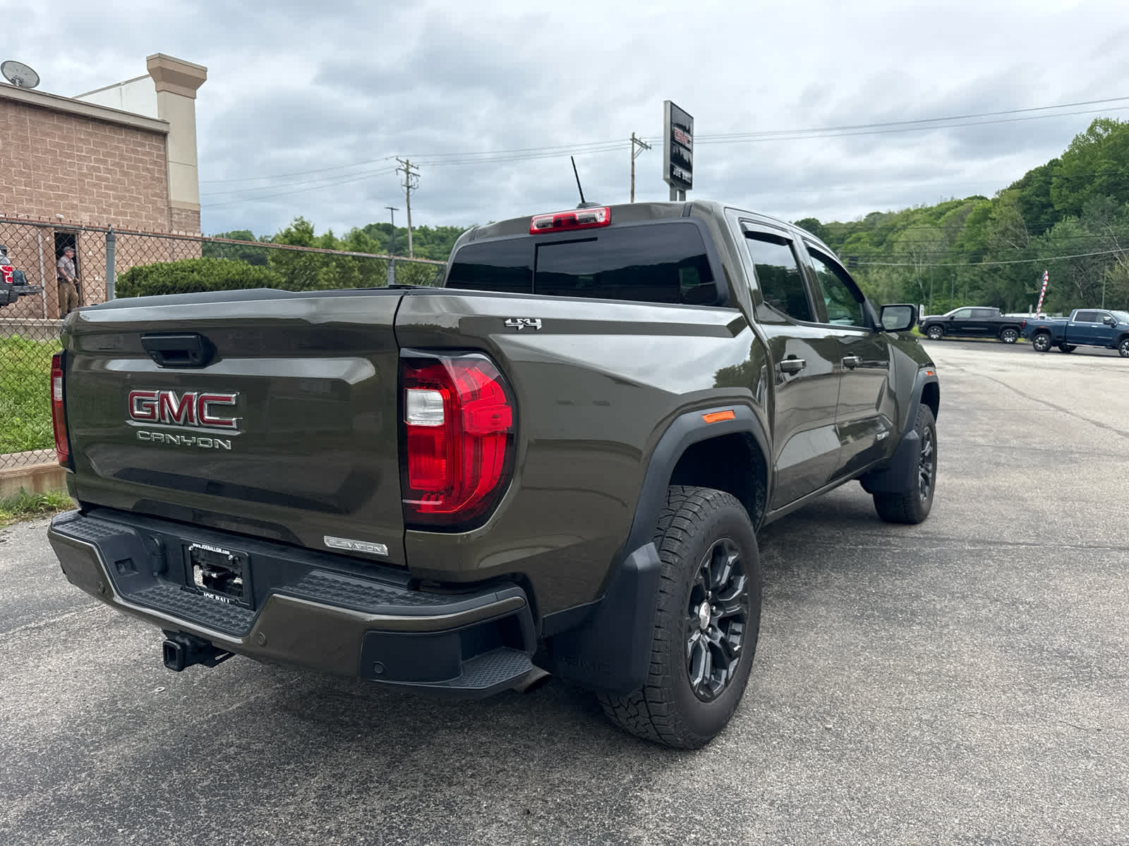 2023 GMC Canyon 4WD Elevation Deep Bronze Metallic at Baglier Buick GMC Mazda