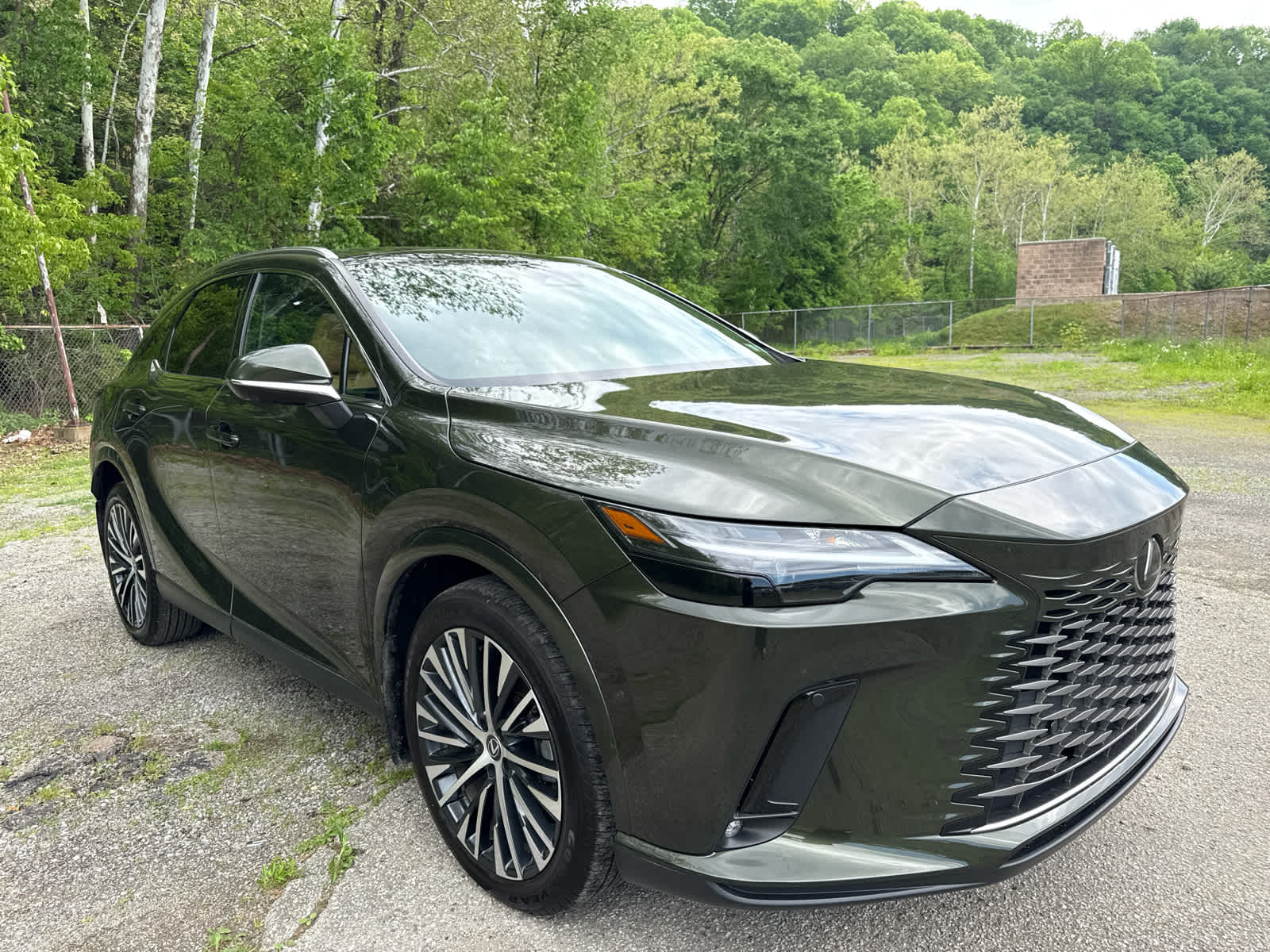 2025 Lexus RX 350h Premium Plus  Nori Green Pearl at Altoona Honda