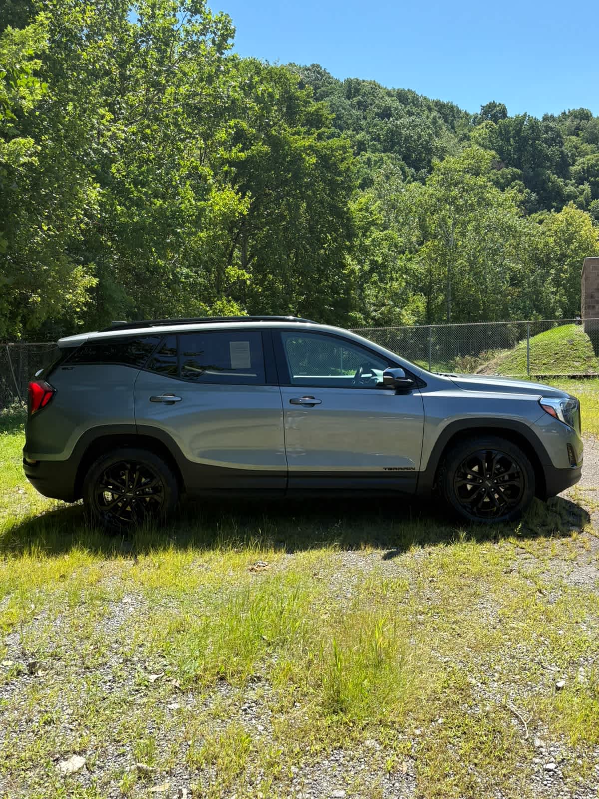 2021 GMC Terrain SLT Satin Steel Metallic at Rick Weaver Chevrolet
