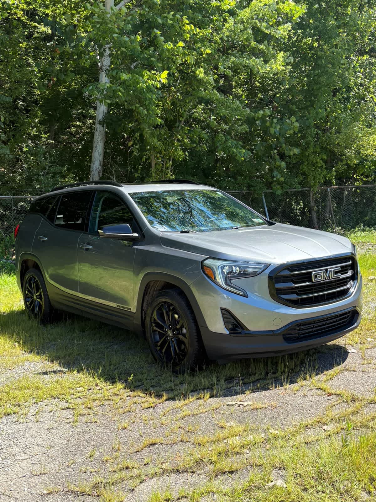 2021 GMC Terrain SLT Satin Steel Metallic at Rick Weaver Chevrolet
