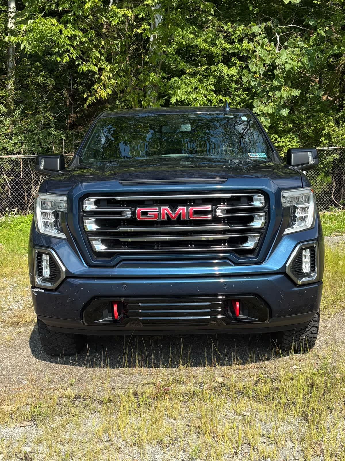 2019 GMC Sierra 1500 AT4 Pacific Blue Metallic at Baglier Buick GMC Mazda