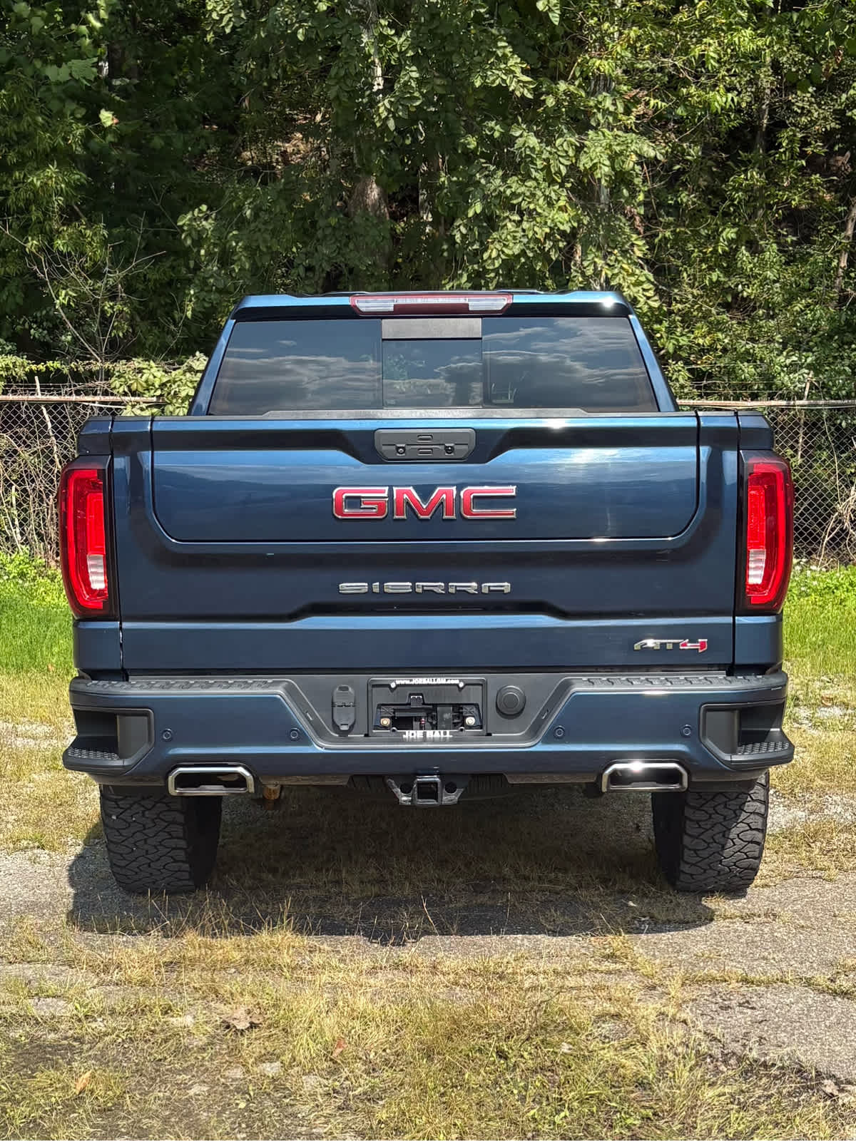 2019 GMC Sierra 1500 AT4 Pacific Blue Metallic at Baglier Buick GMC Mazda
