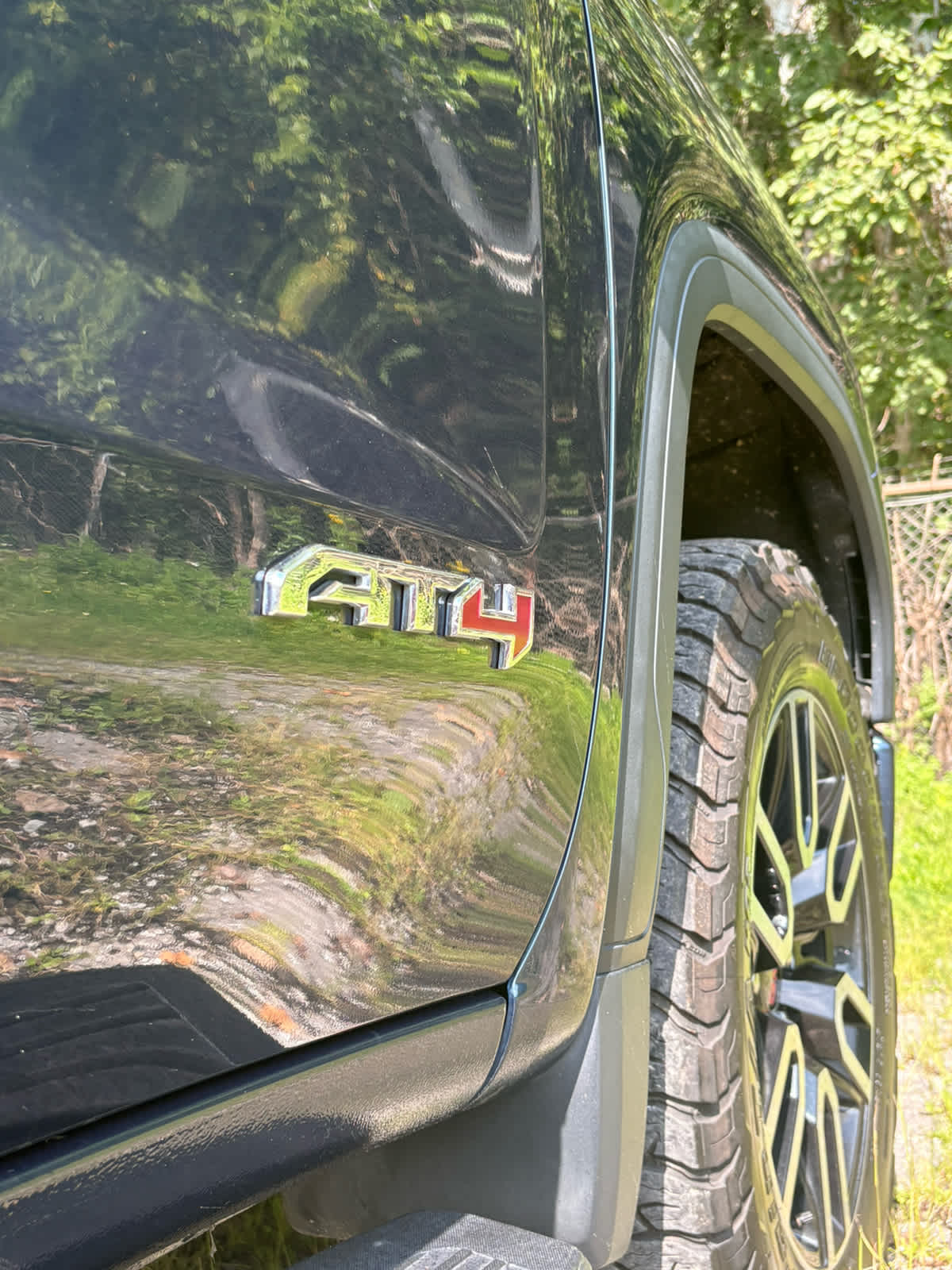 2019 GMC Sierra 1500 AT4 Pacific Blue Metallic at Baglier Buick GMC Mazda
