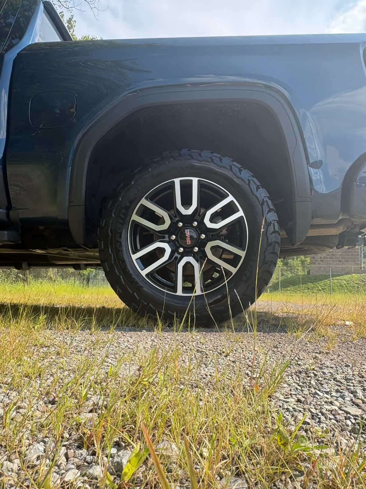 2019 GMC Sierra 1500 AT4 Pacific Blue Metallic at Baglier Buick GMC Mazda