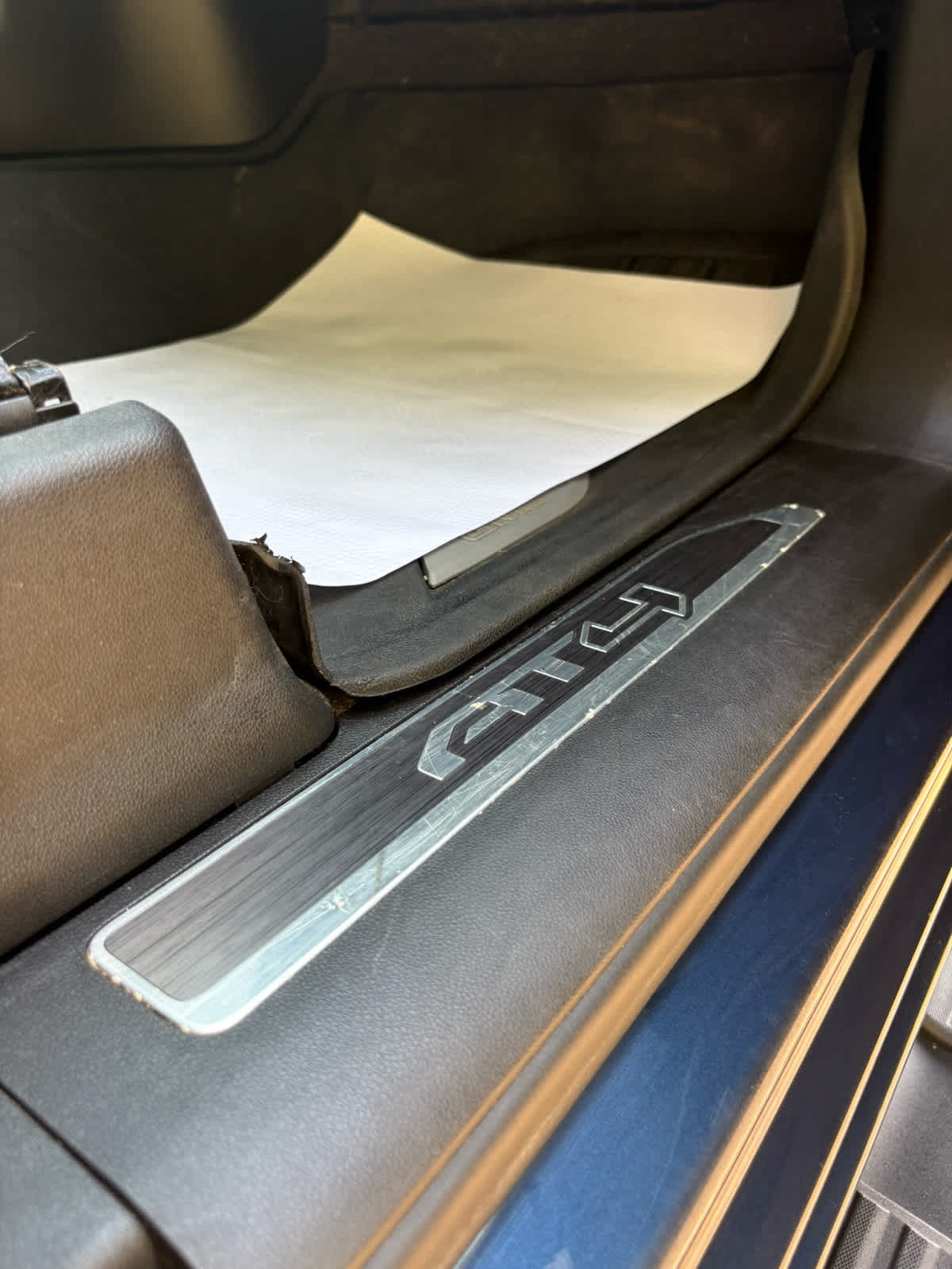 2019 GMC Sierra 1500 AT4 Pacific Blue Metallic at Baglier Buick GMC Mazda