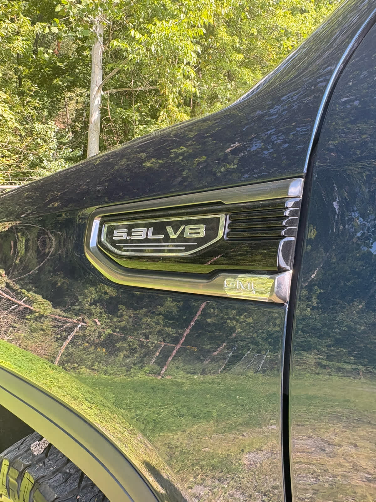 2019 GMC Sierra 1500 AT4 Pacific Blue Metallic at Baglier Buick GMC Mazda