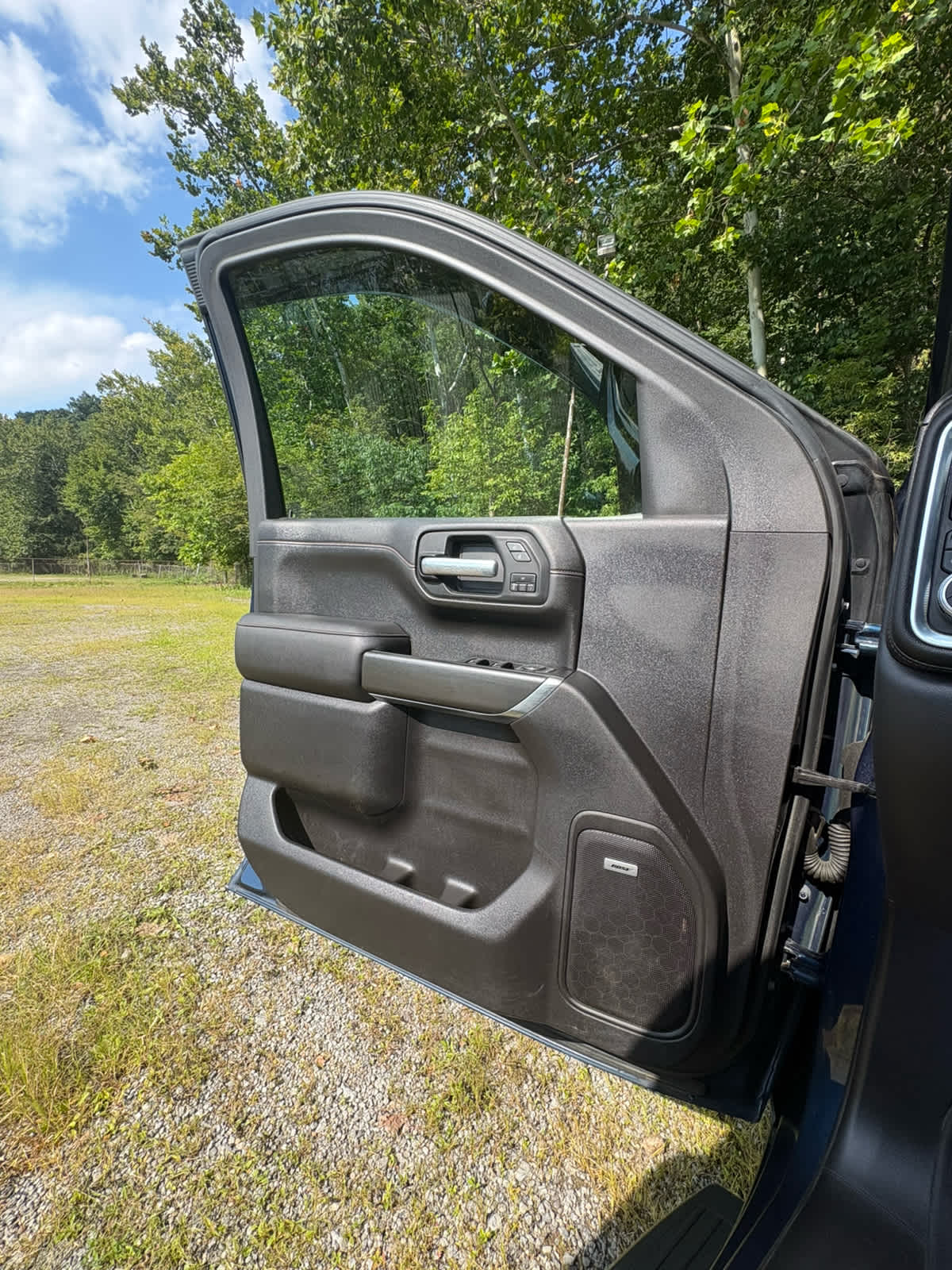 2019 GMC Sierra 1500 AT4 Pacific Blue Metallic at Baglier Buick GMC Mazda