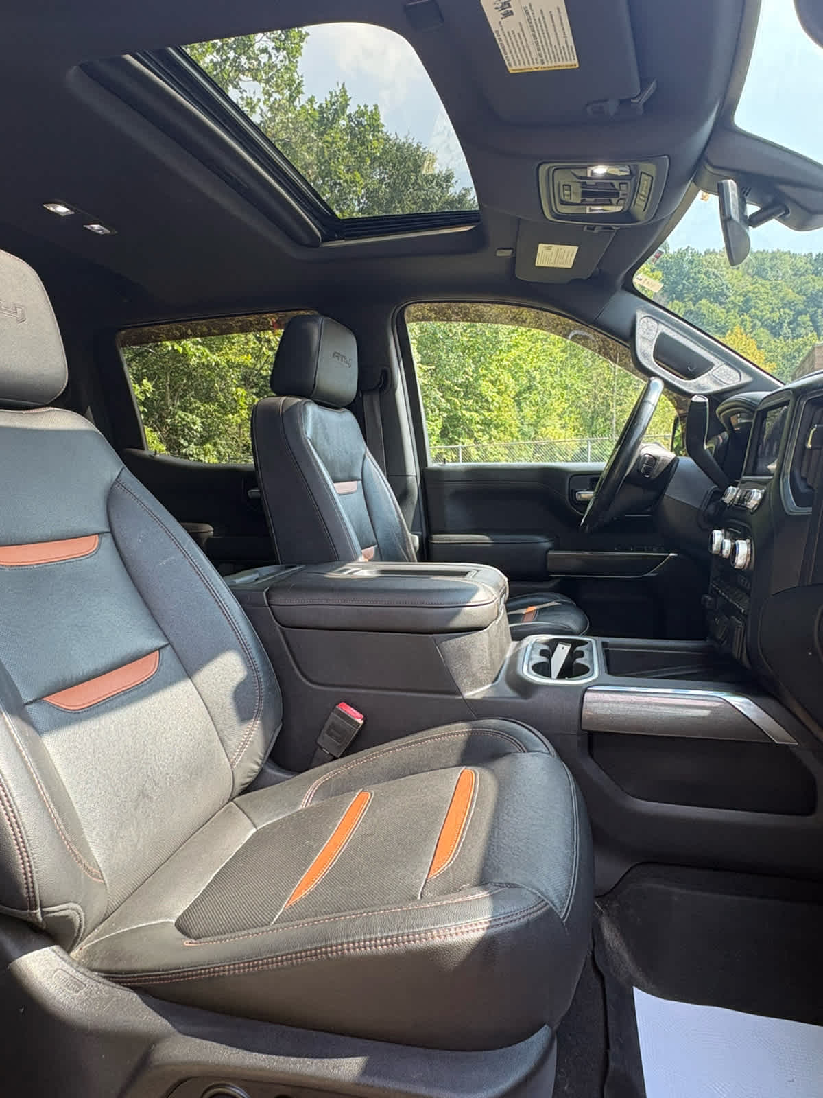 2019 GMC Sierra 1500 AT4 Pacific Blue Metallic at Baglier Buick GMC Mazda