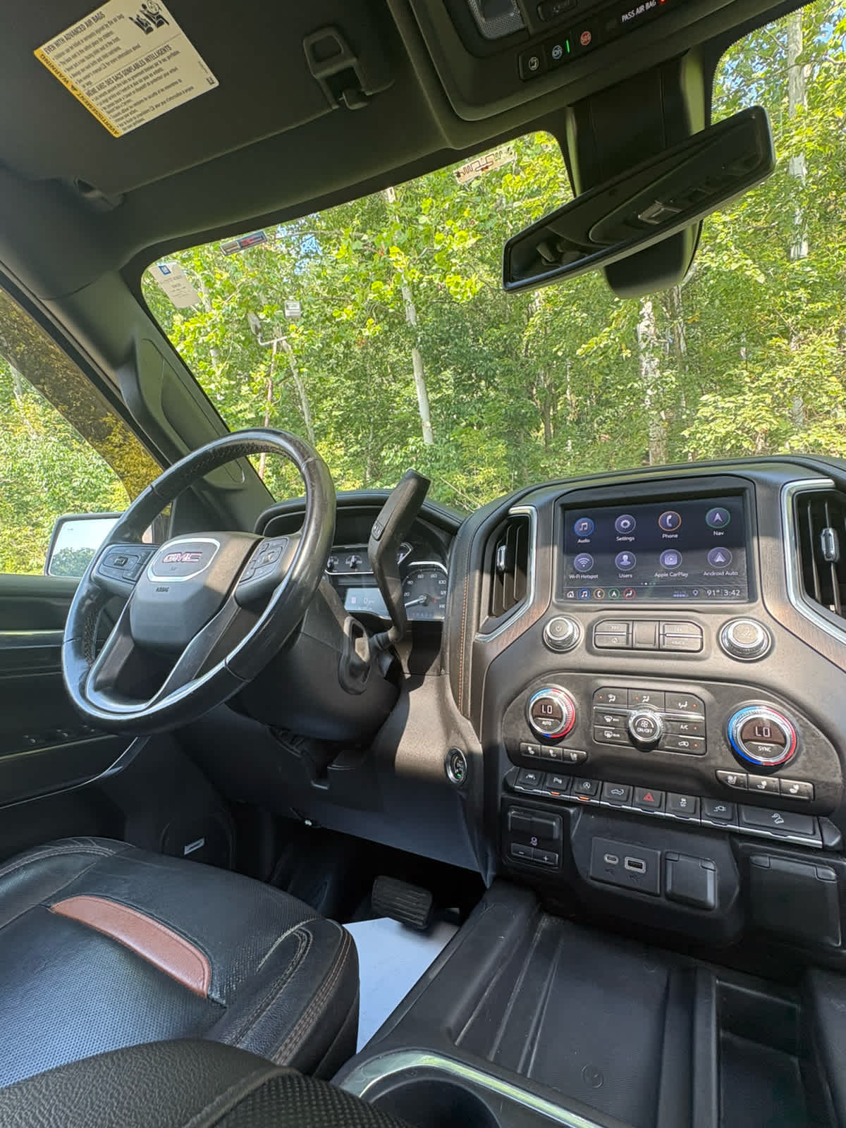 2019 GMC Sierra 1500 AT4 Pacific Blue Metallic at Baglier Buick GMC Mazda