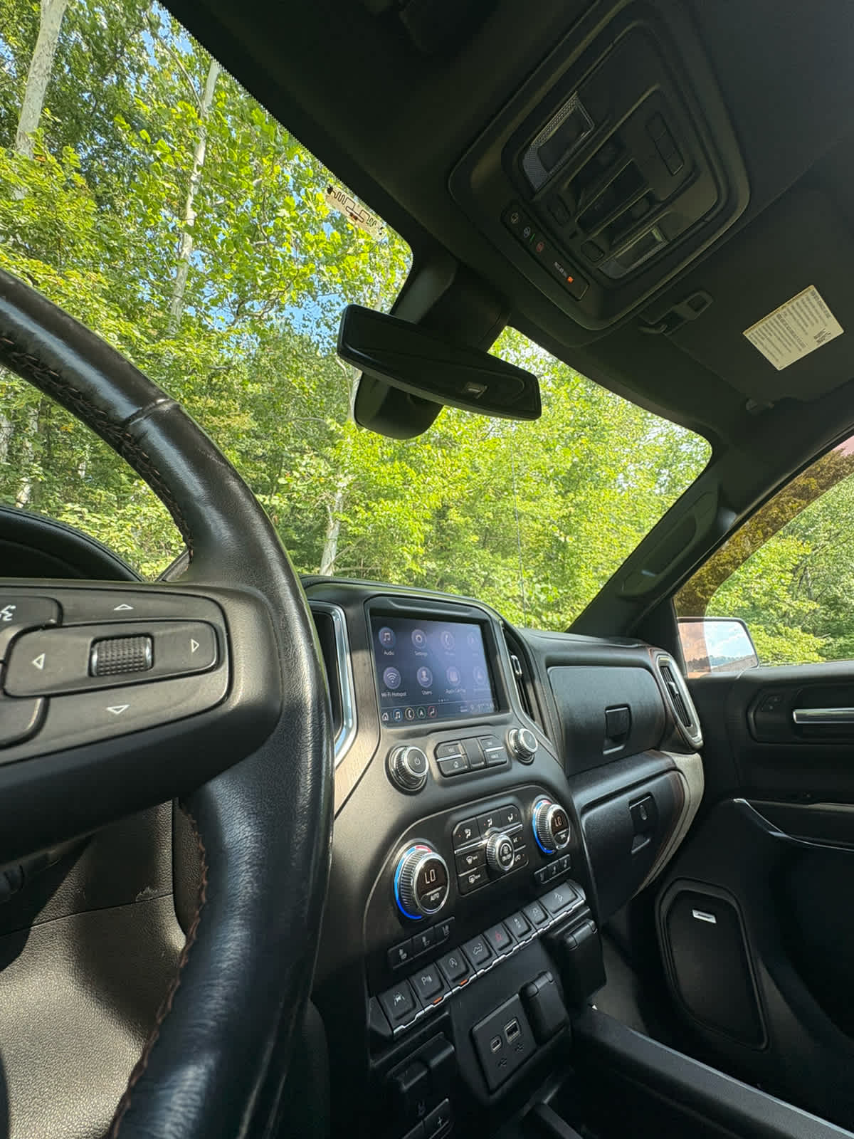 2019 GMC Sierra 1500 AT4 Pacific Blue Metallic at Baglier Buick GMC Mazda